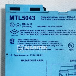 MTL 5043 Isolating repeater