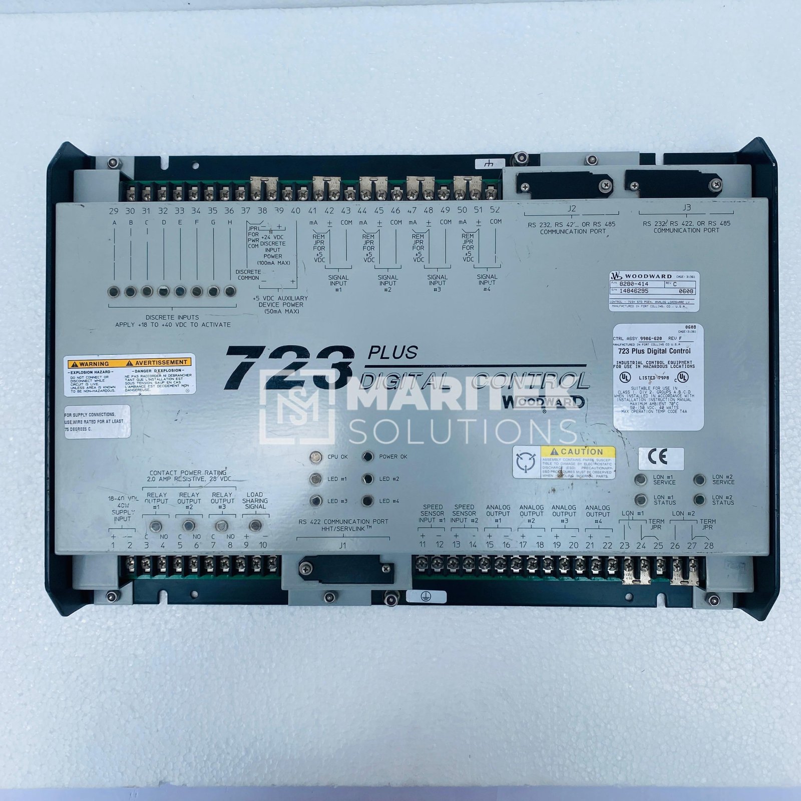 11. 8280-414 (1) Woodward 8280-414 723Plus Digital Control Unit