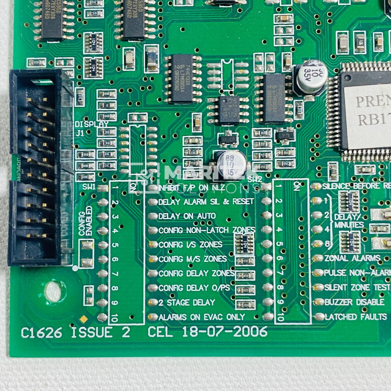 Tyco CEL C1626 Issue 2 circuit board