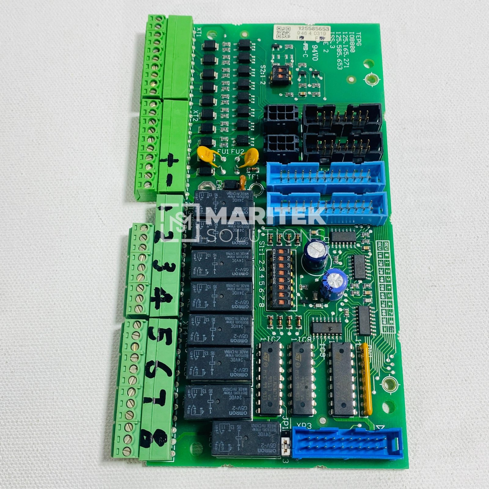 12. IOB800 (1) Tyco TEPG IOB800 Input/Output Expansion Board