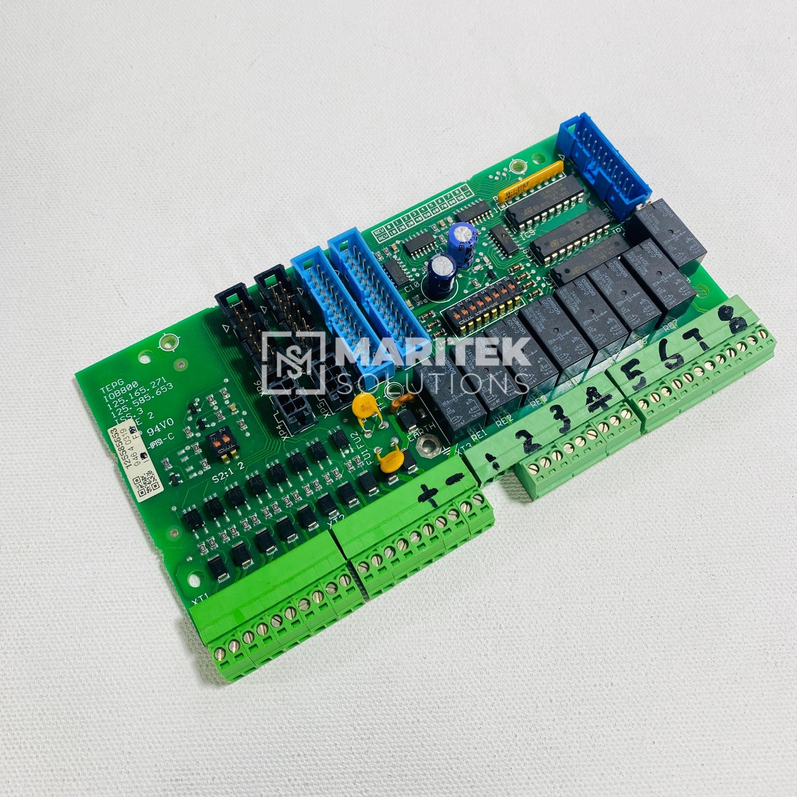 12. IOB800 (2) Tyco TEPG IOB800 Input/Output Expansion Board