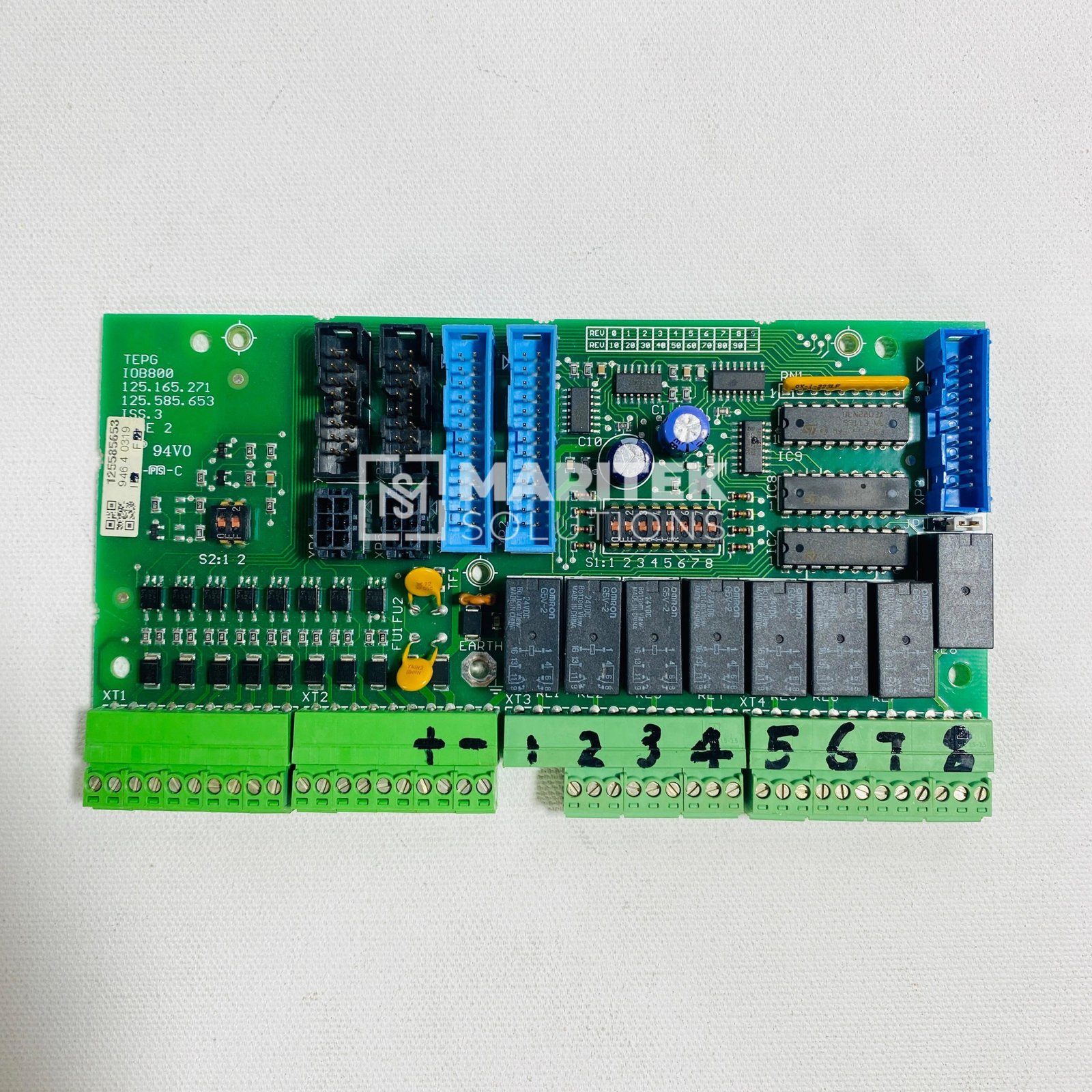 12. IOB800 (5) Tyco TEPG IOB800 Input/Output Expansion Board