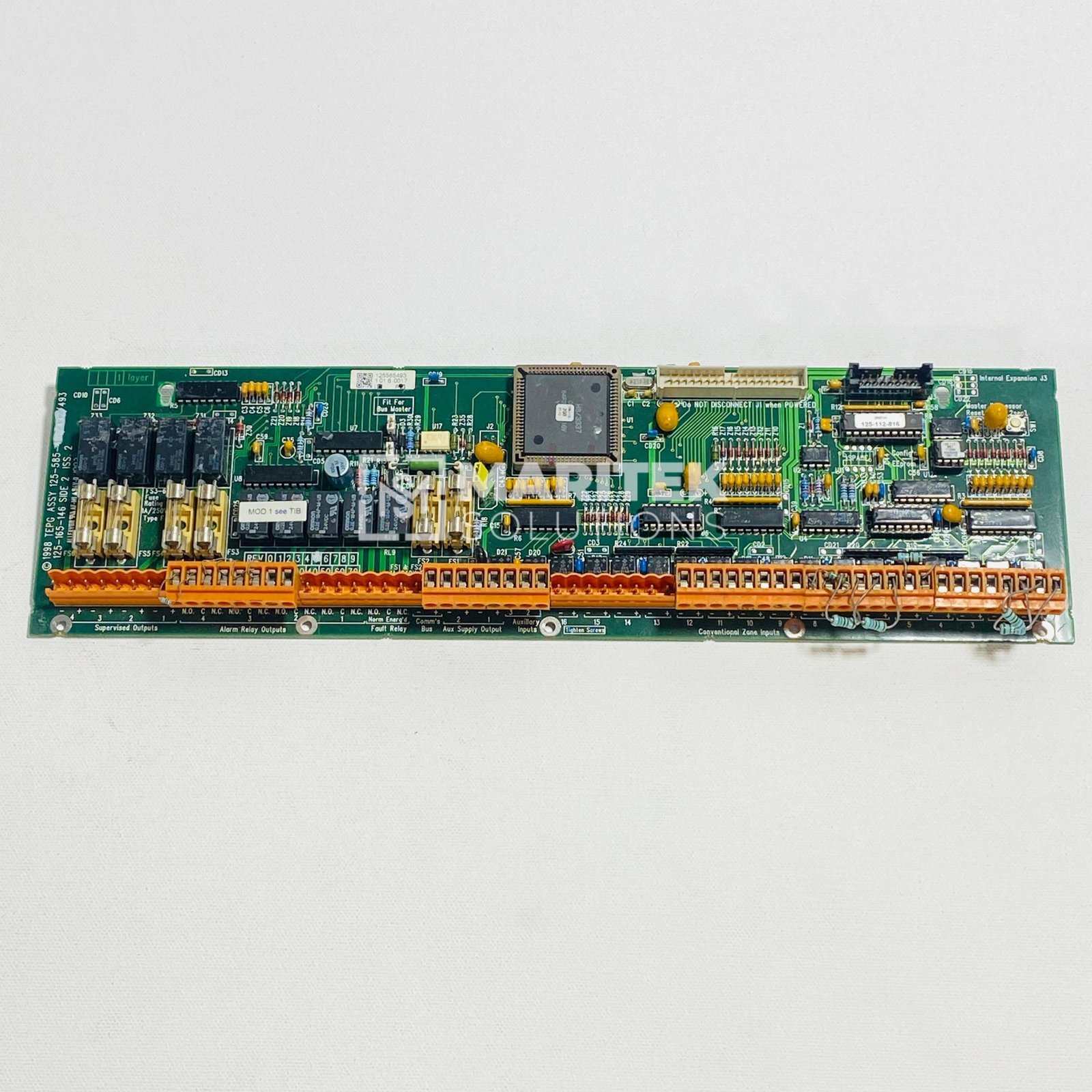 Tyco Minerva TEPG 125-585-401/492/493 Fire alarm PCB