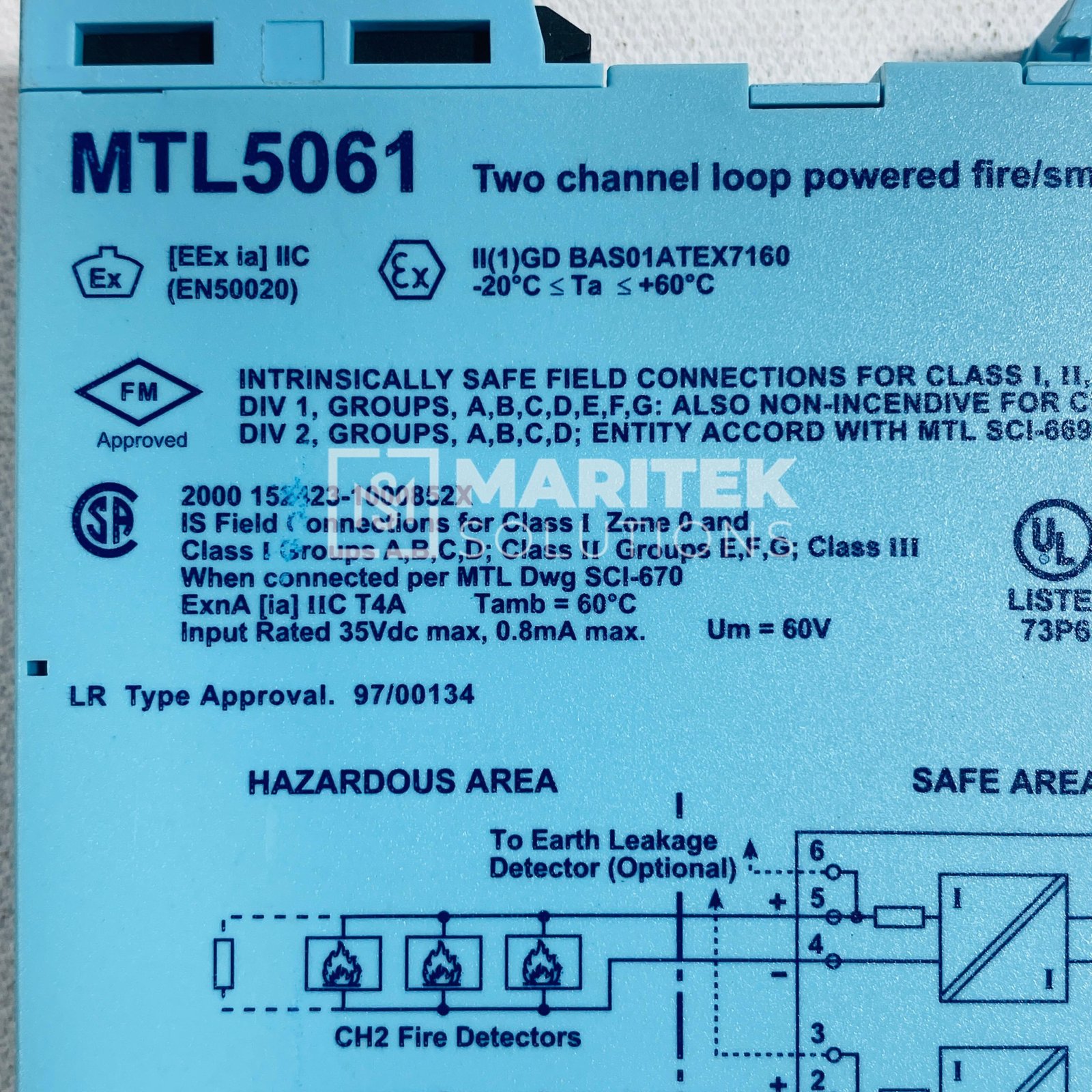 14. MTL5061 (11) MTL 5061 Two-channel, loop-powered galvanic isolator