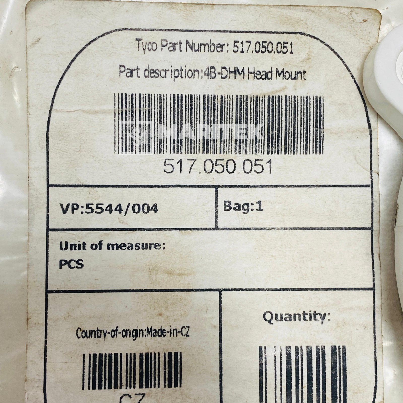 15. 4B-DHM New (4) Tyco 4B-DHM Deckhead Mounting Box