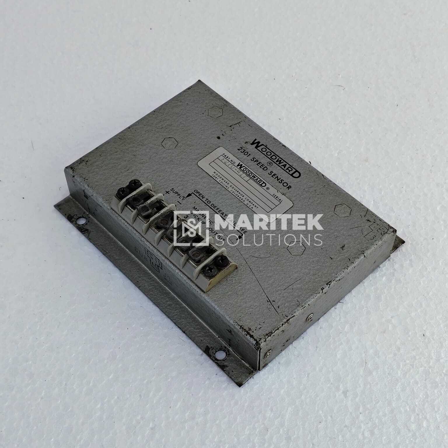 16. 8270-417 (1) Woodward 2301 (8270-417 Speed Sensor