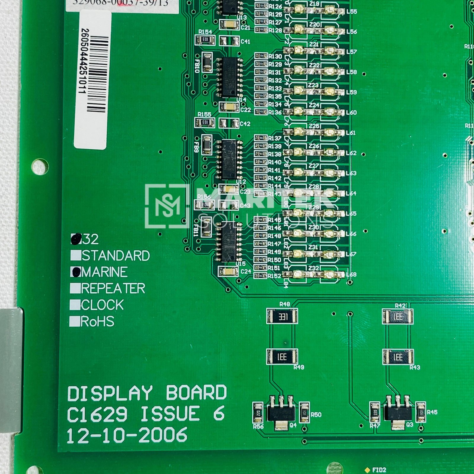 16. C1629 (1) Tyco C1629 32-Zone Panel Display Board