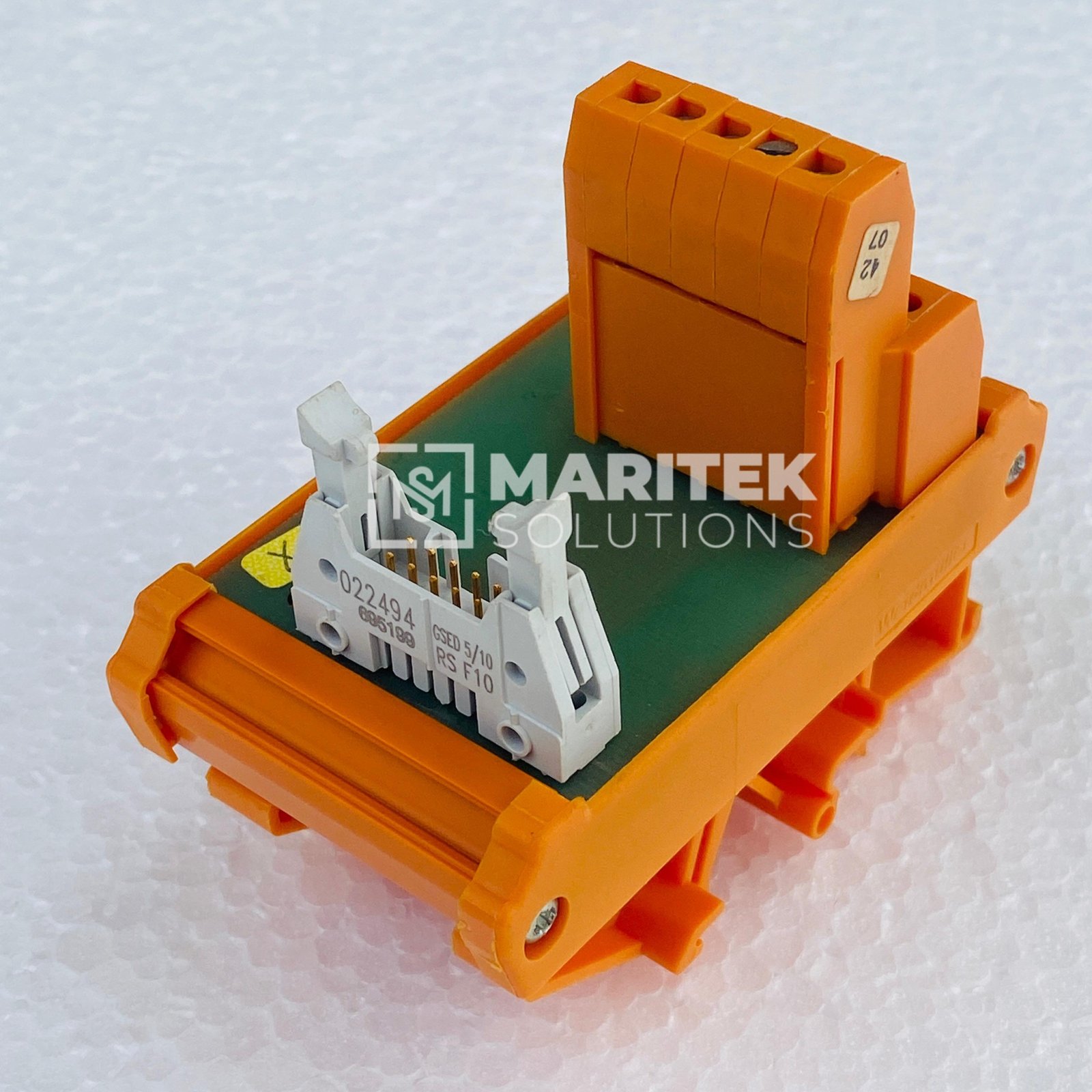 18. 412888-6 (4) Weidmuller RS F10 (412888 -6 Terminal Block Interface module