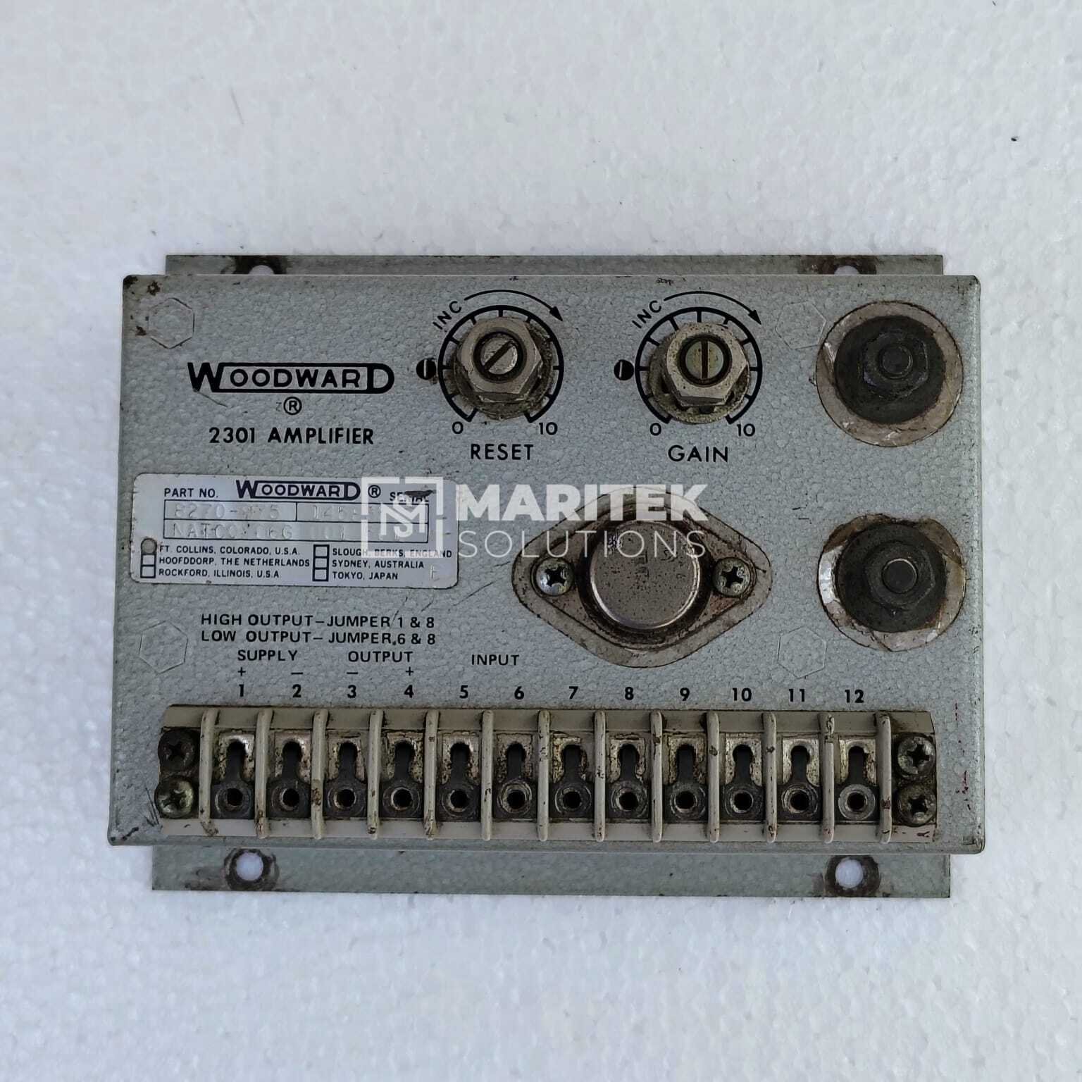 18. 8270-975 (5) Woodward 8270-975 Amplifier Module 2301