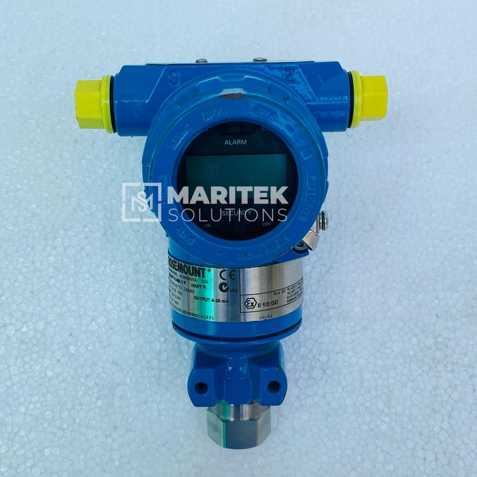 2. 3051TG3A2B21KB4E8M6Q4Q8P1 (3) Rosemount 3051TG3A2B21KB4E8M6Q4Q8P1 Pressure Transmitter
