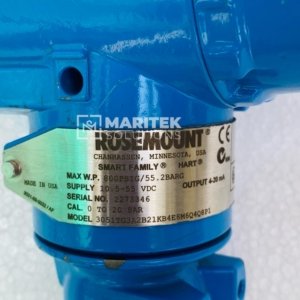 Rosemount 3051TG3A2B21KB4E8M6Q4Q8P1 Pressure Transmitter