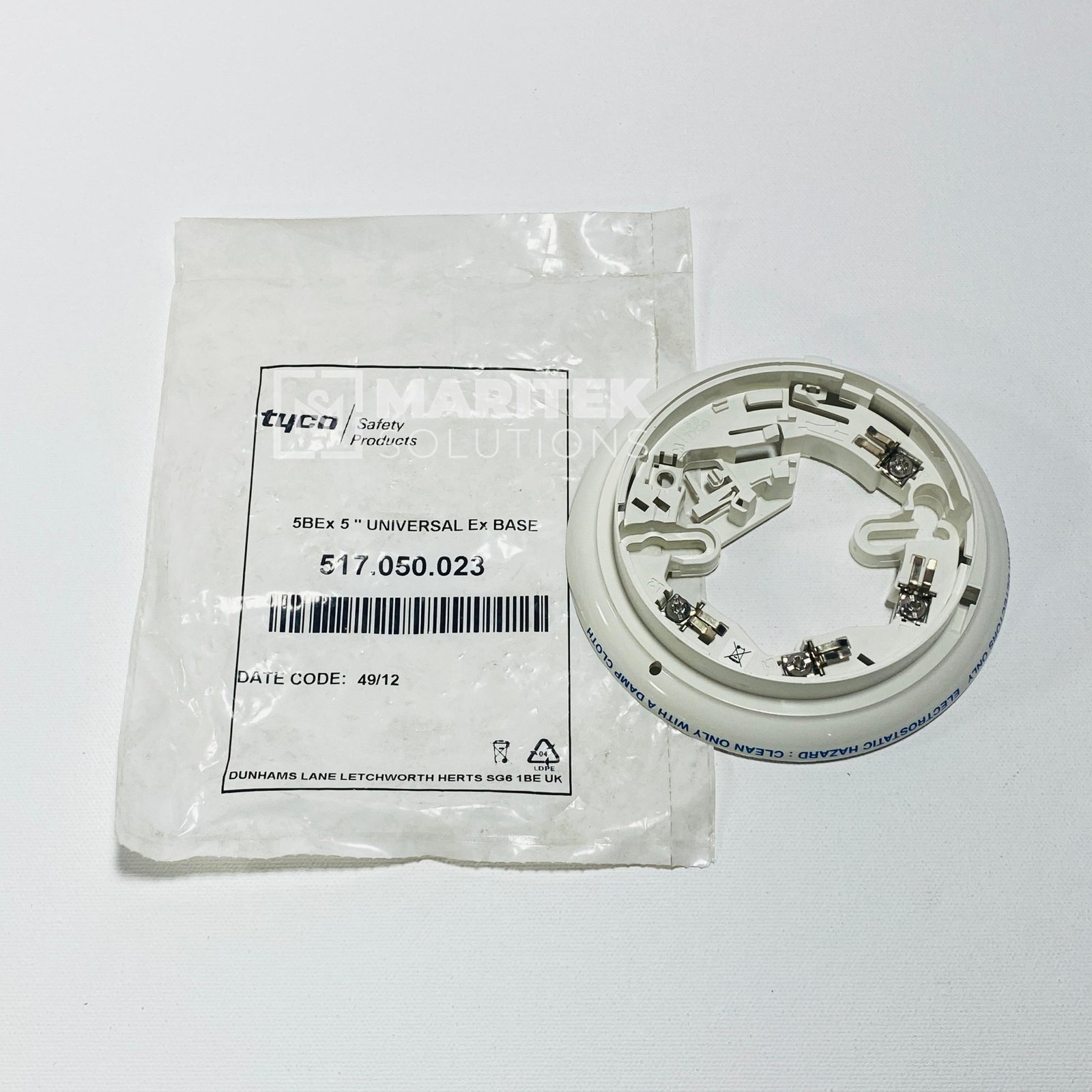 2. 5BEx 5 New (5) Tyco 5BEx 5″ (517.050.023) Universal Ex Base