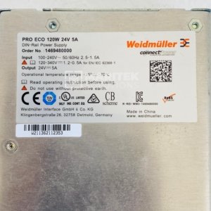 Weidmuller 146980000 PRO ECO 120W 24V 5A DIN rail mountin