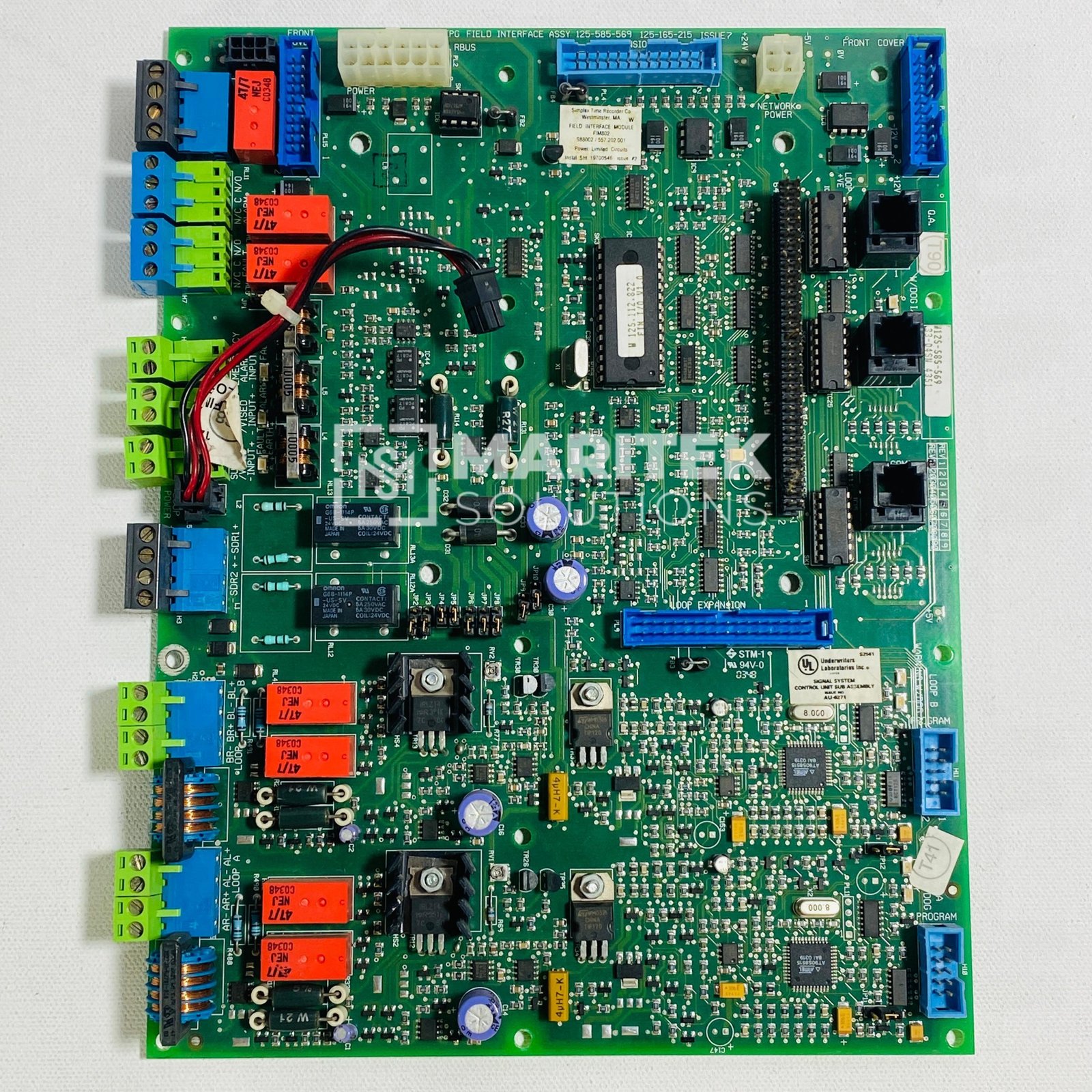 20. 125-585-569 (1) Tyco 125-585-569 FIM (Field Interface Module) PCB