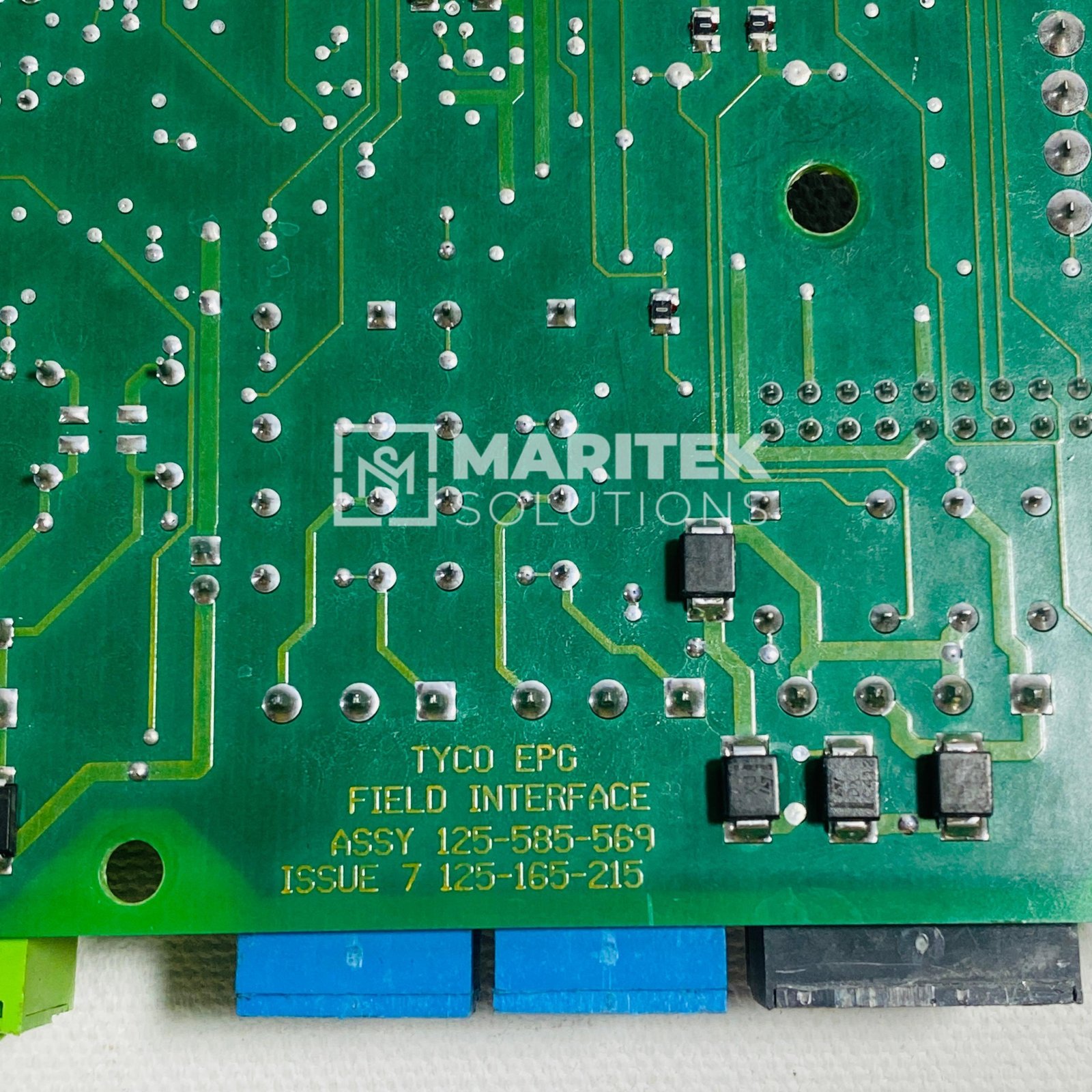 20. 125-585-569 (5) Tyco 125-585-569 FIM (Field Interface Module) PCB
