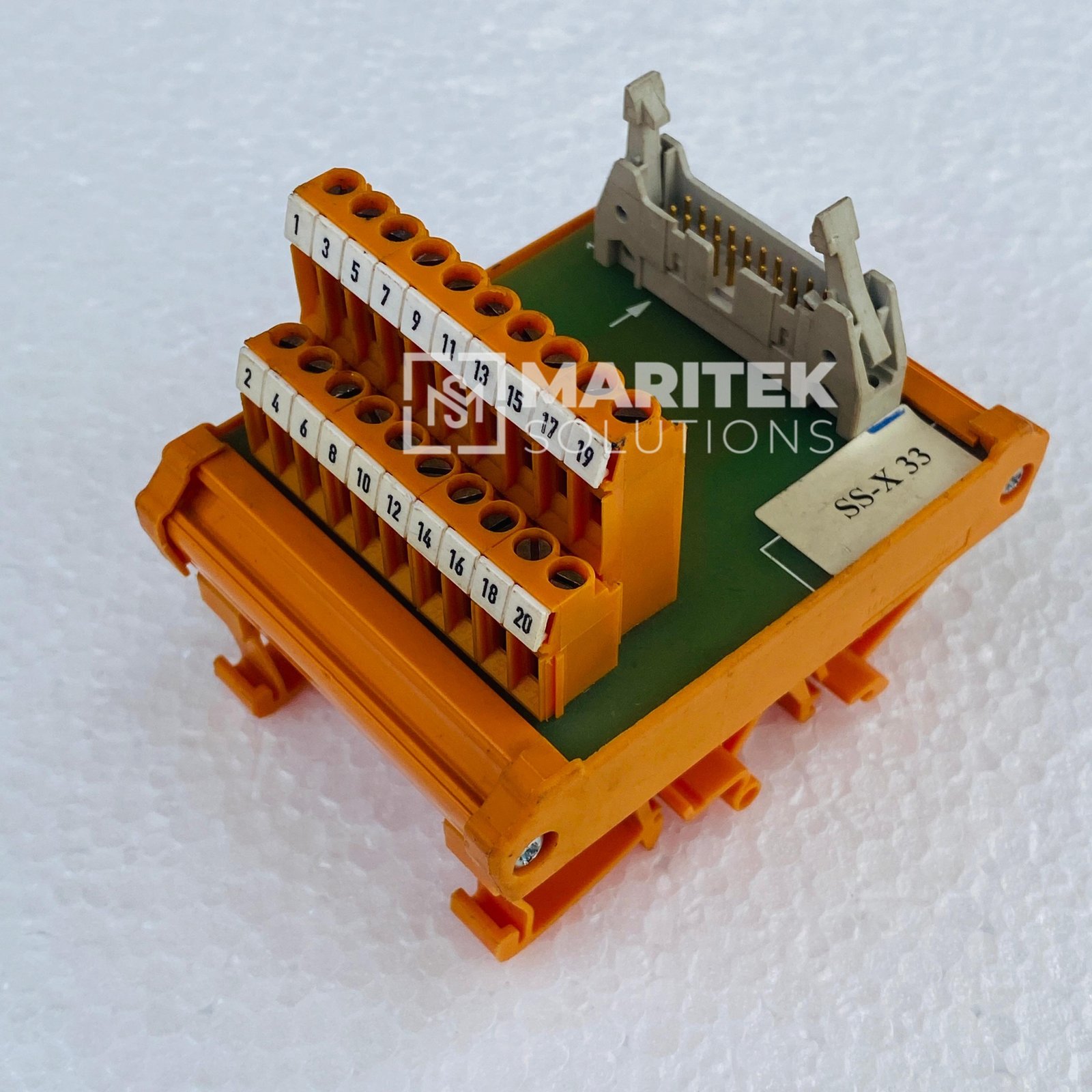 20. 405404-0 (3) Weidmuller 405404-0 Relay Interface module