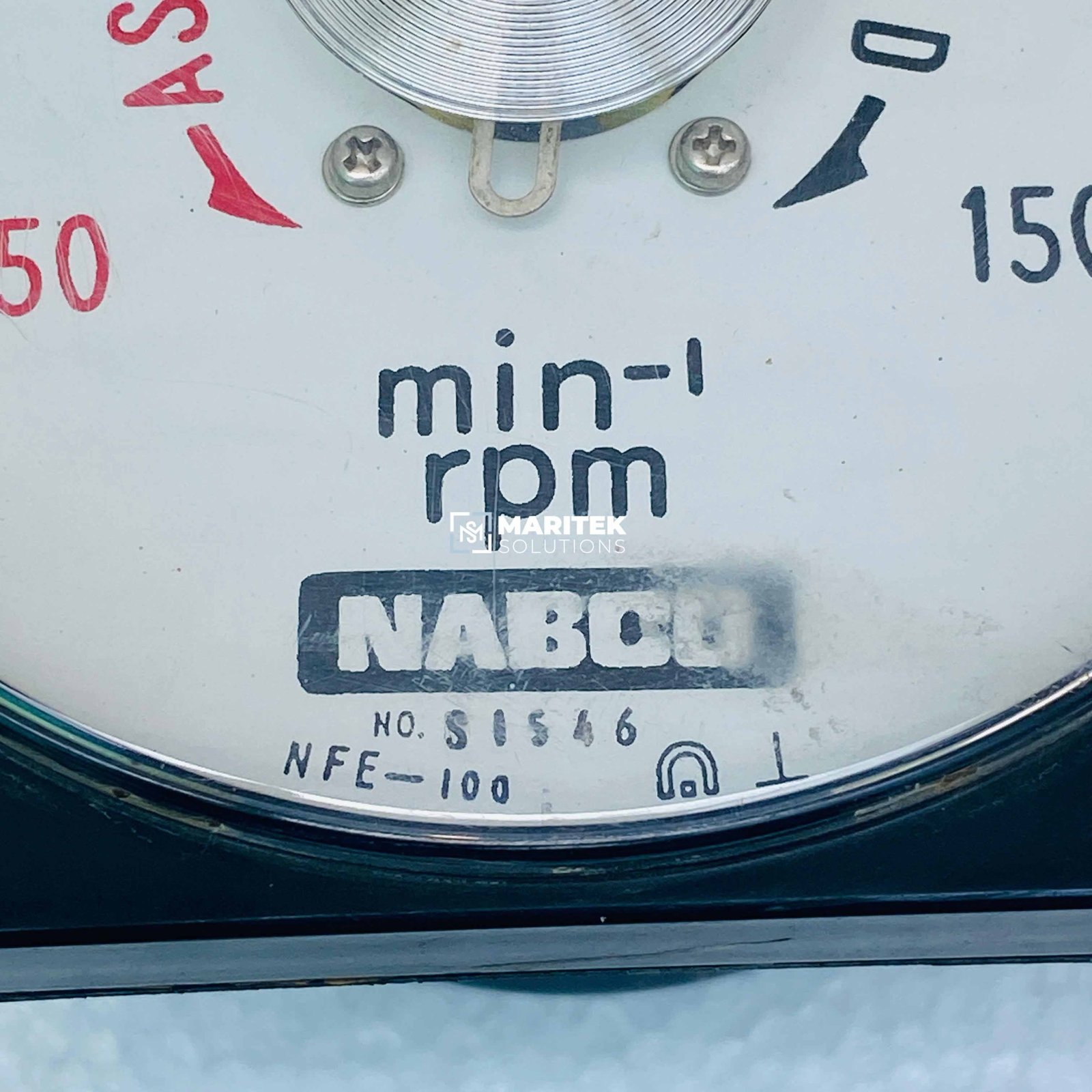 20. NFE-100 (4) copy NABCO NFE-100 RPM Indicator