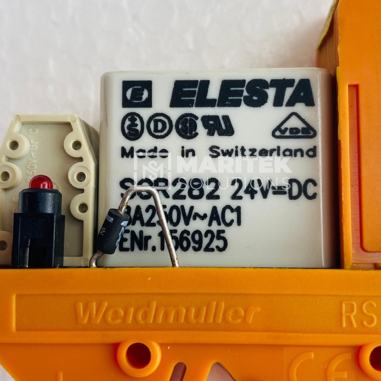 22. 940612 06 (3) Weidmuller RS 32 940612 Relay module