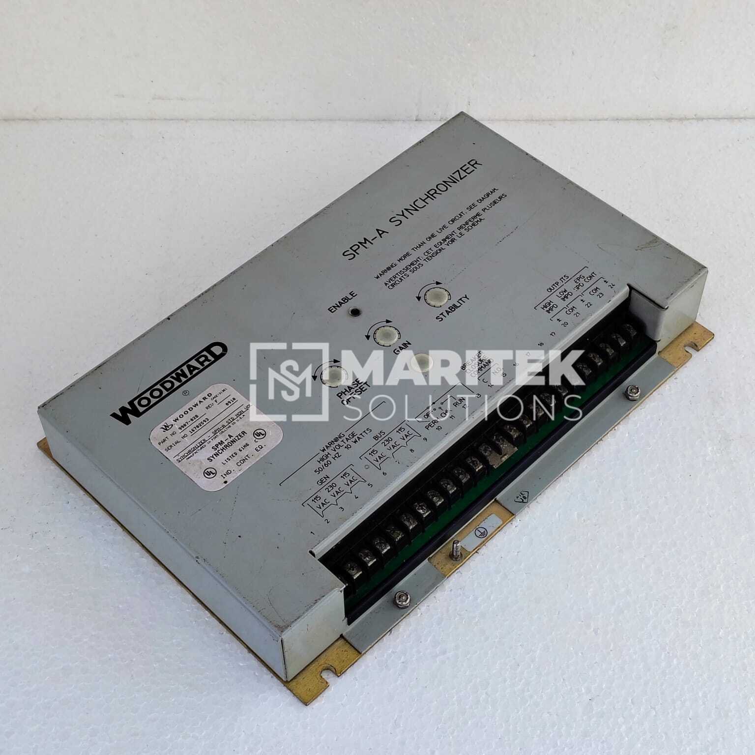 22. SPM-A -(9907-028) (1) Woodward SPM-A (9907-028) Synchronizer