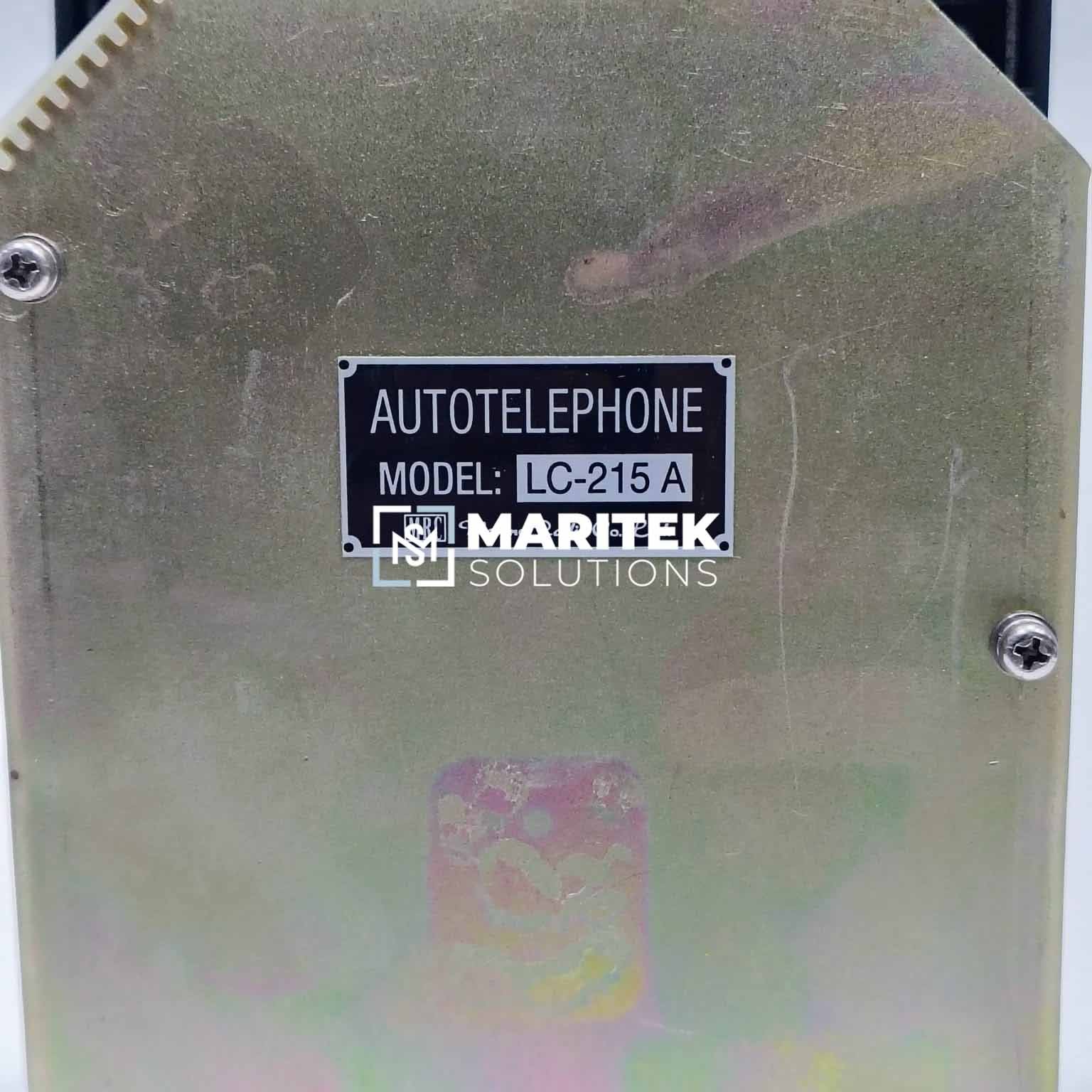 23. LC-215A (3) copy MRC LC-215A Auto Telephone