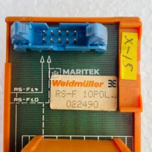 Weidmuller 022490 RS-F 10POL Interface module