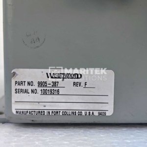 Woodward ProAct Model III9905-387 driver