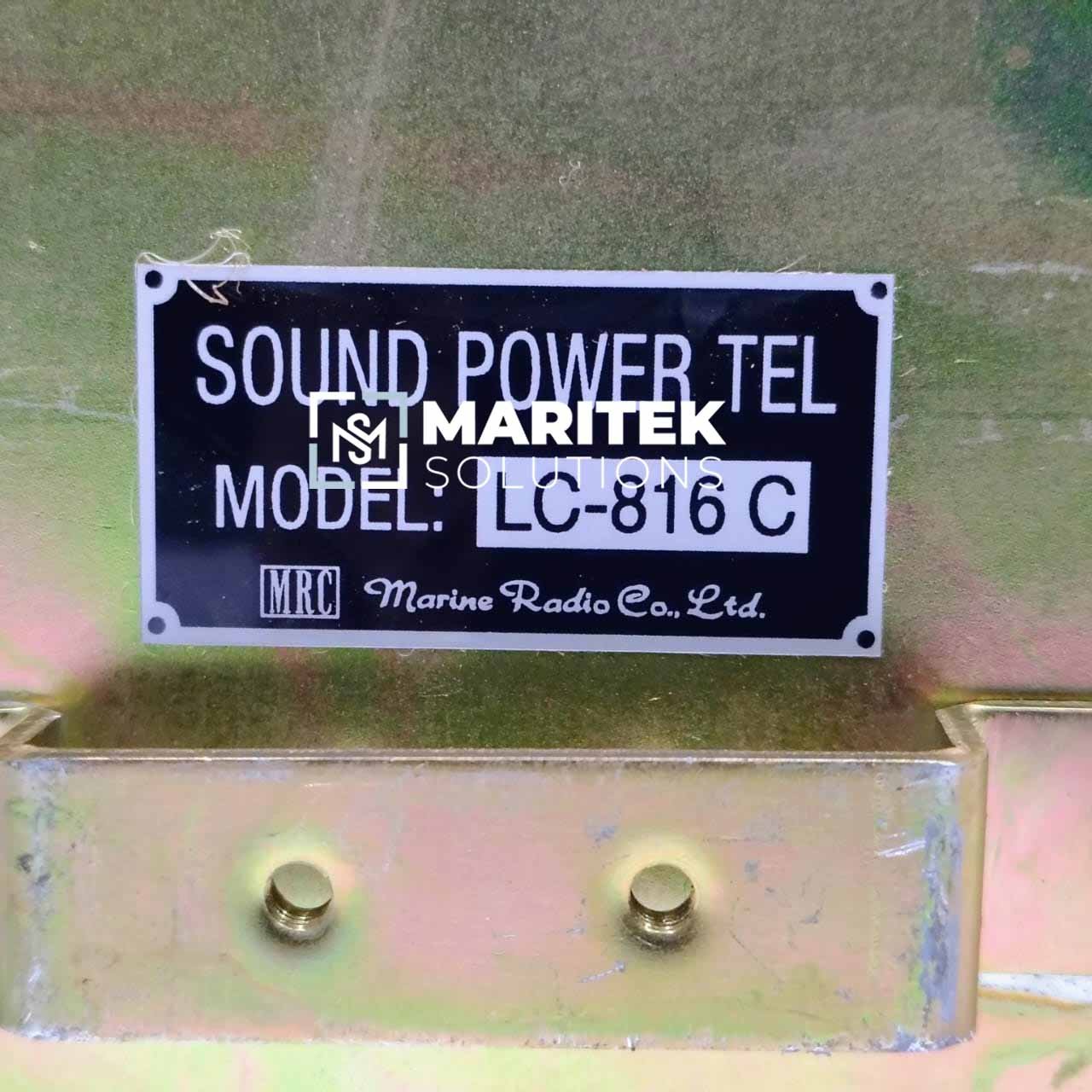 25. LC-816C (2) copy MRC LC-816C Sound Power Telephone