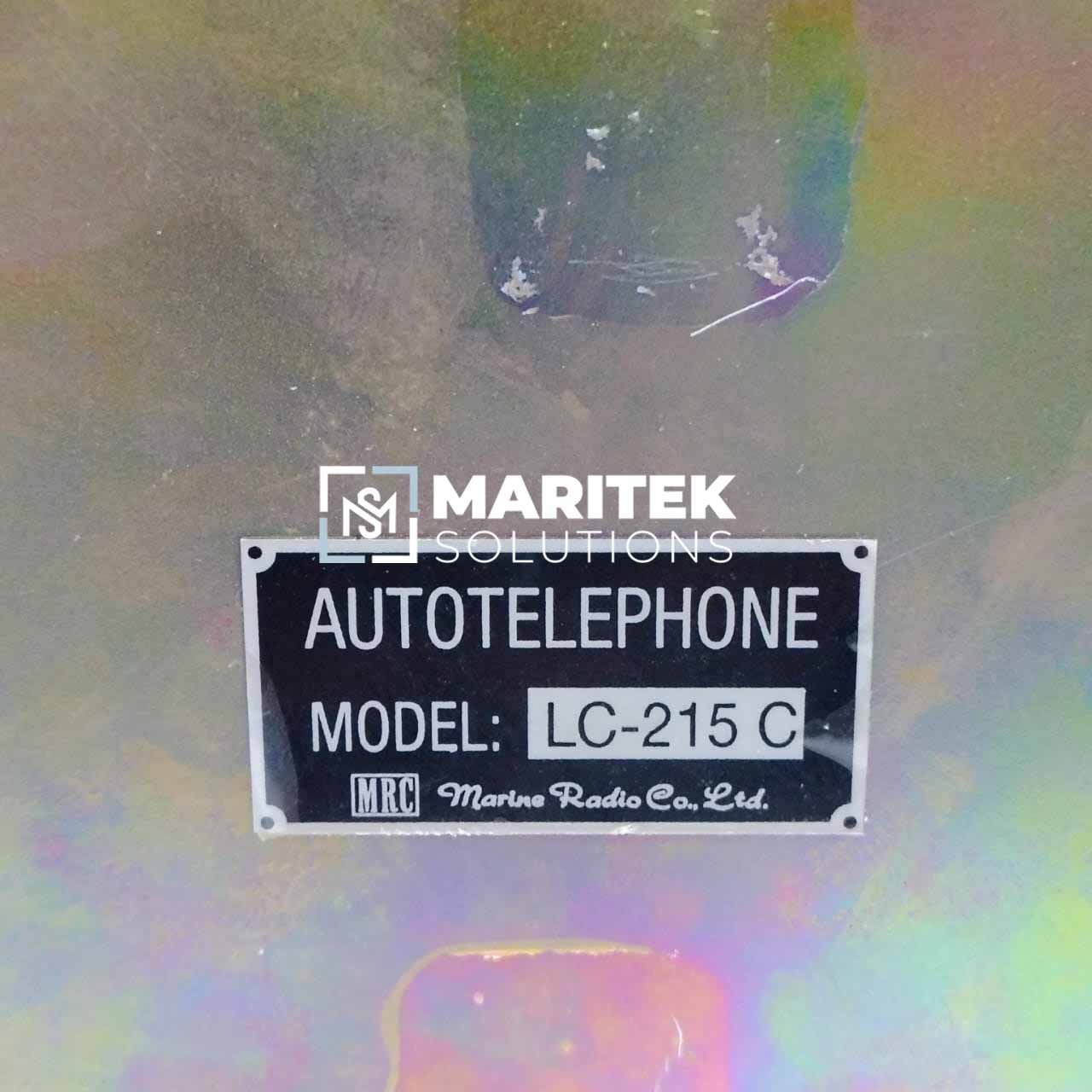 26. LC-215C (4) copy MRC LC-215C Auto Telephone