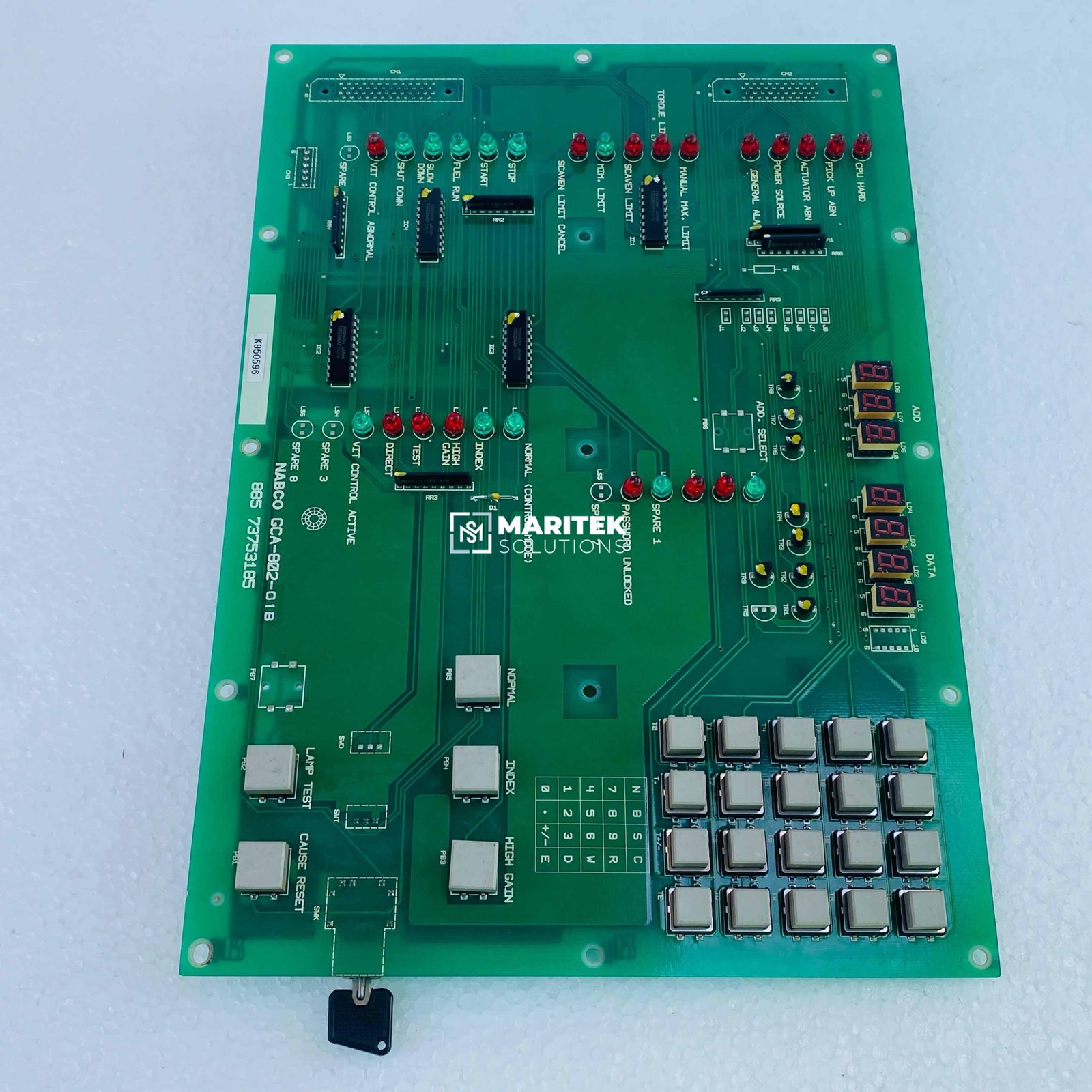 28. GCA-802-01B (2) copy NABCO GCA-802-01B (885 73753185) PCB