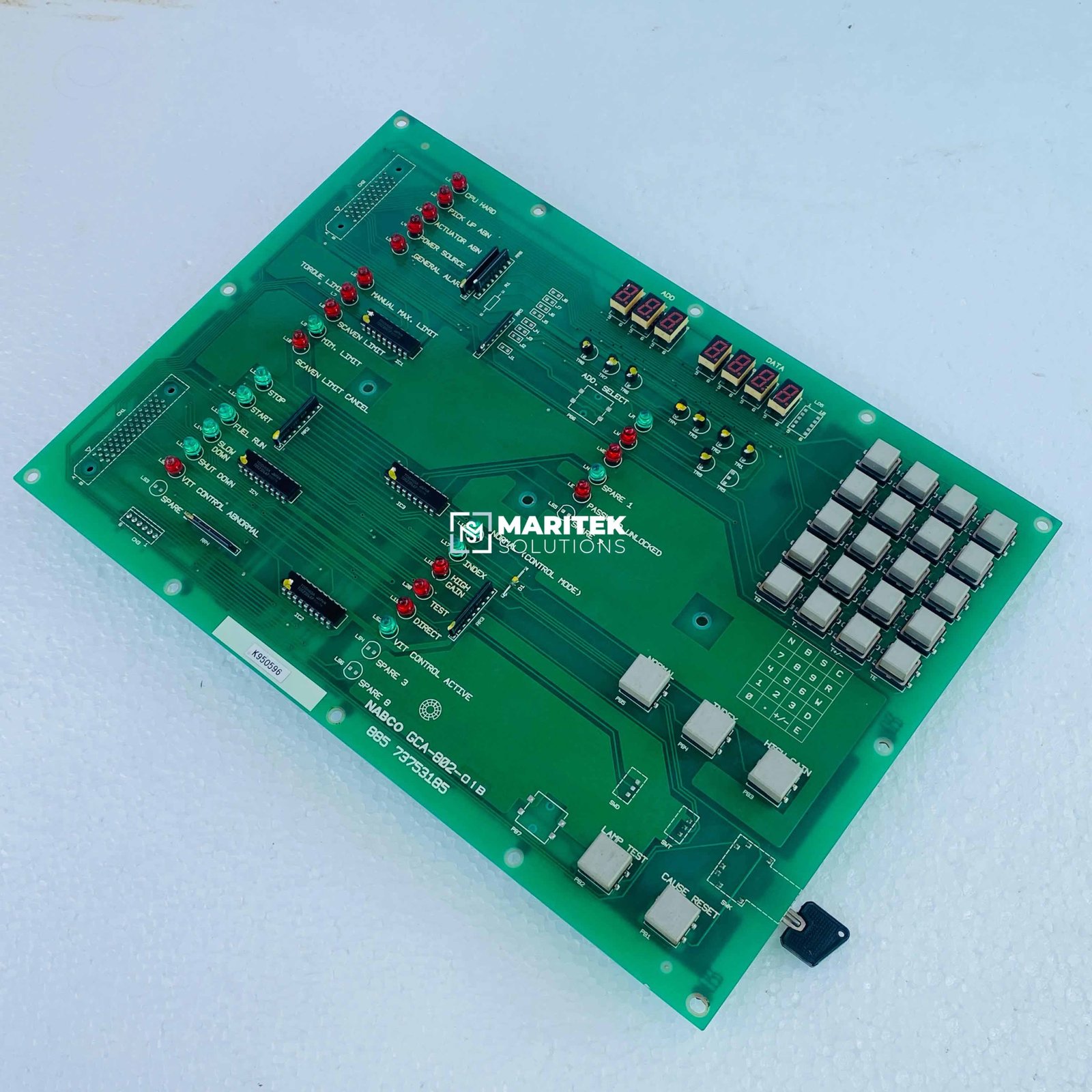 28. GCA-802-01B (4) copy NABCO GCA-802-01B (885 73753185) PCB