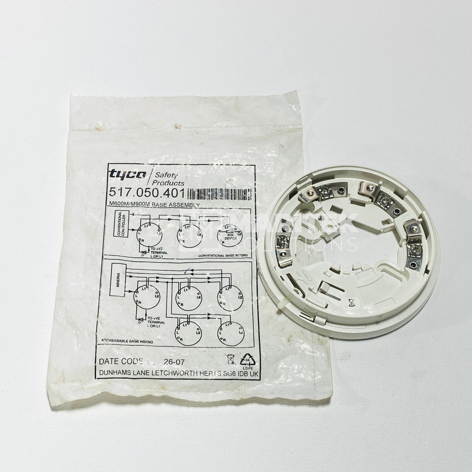 3. M600M-M900M (1) Tyco M600/M900 Detector base