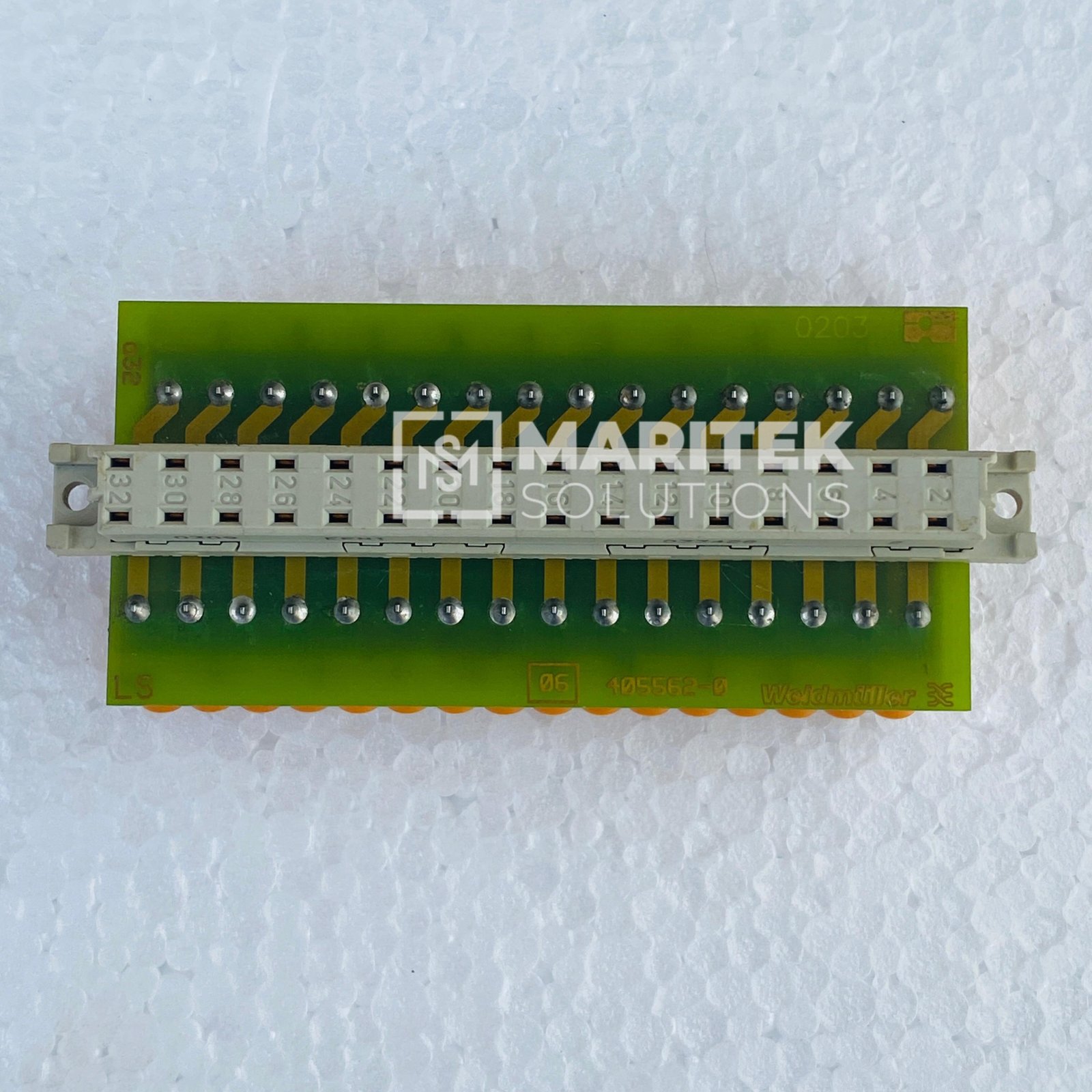31. 405562-0 (3) Weidmuller 405562-0 PCB Interface module