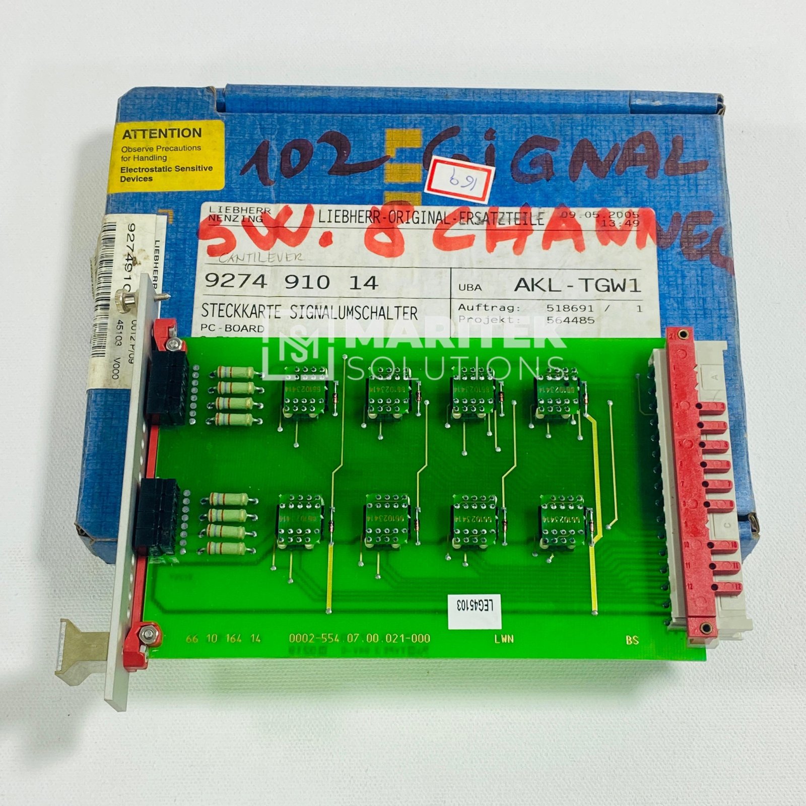 32. 927491014 (7) Liebherr 927491014 PCB circuit card