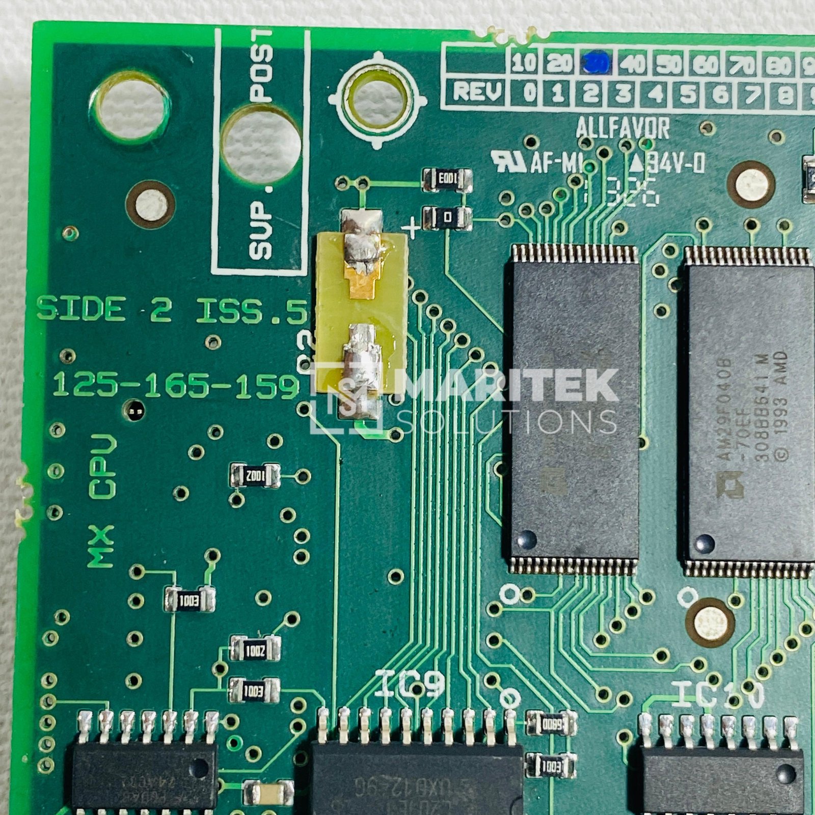 4. 125-165-159 (3) Tyco125-165-159 MX CPU PCB card