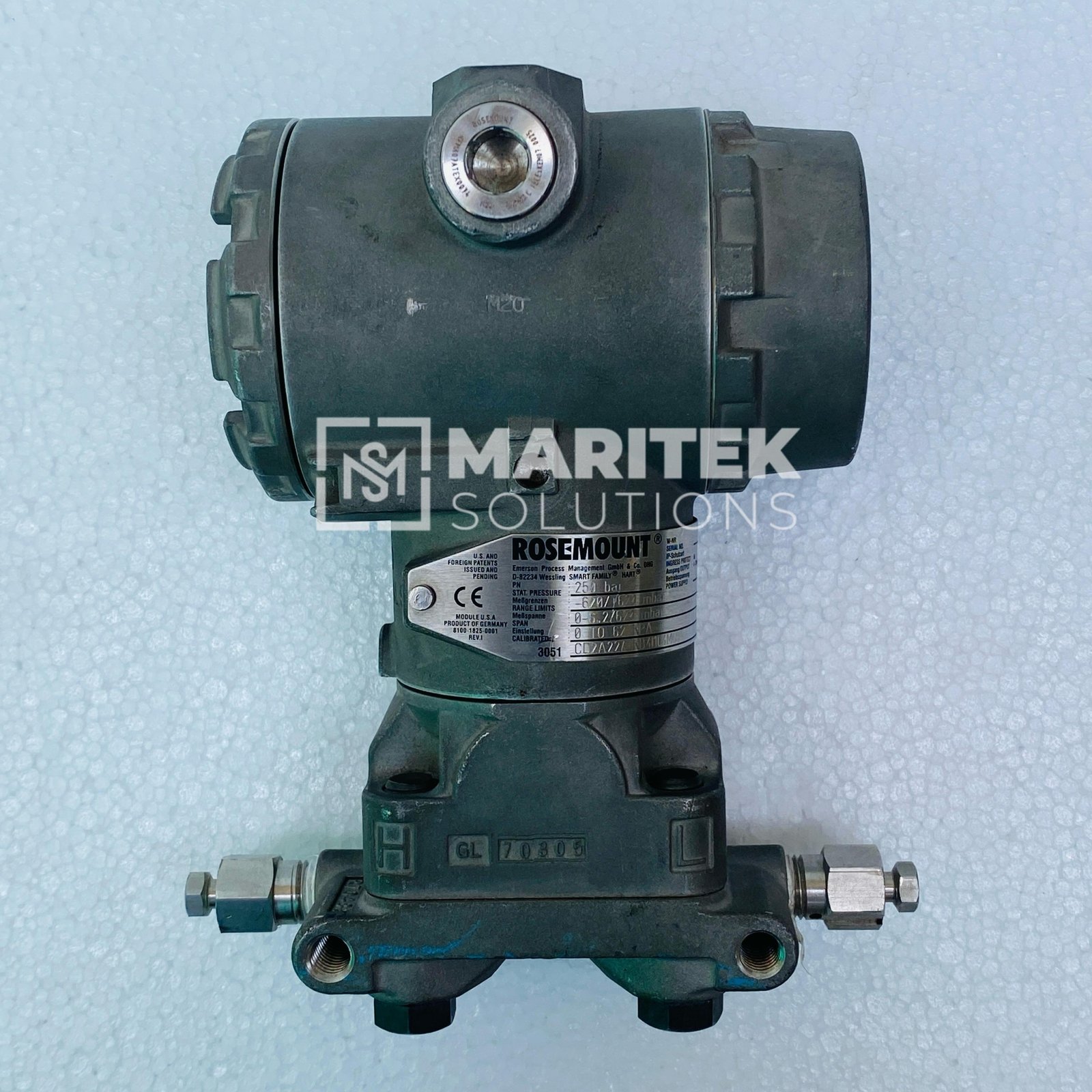 4. 3051CD2A22A1KB4I1L4M604 (5) Rosemount 3051CD2A22A1KB4I1L4M6Q4 Pressure Transmitter
