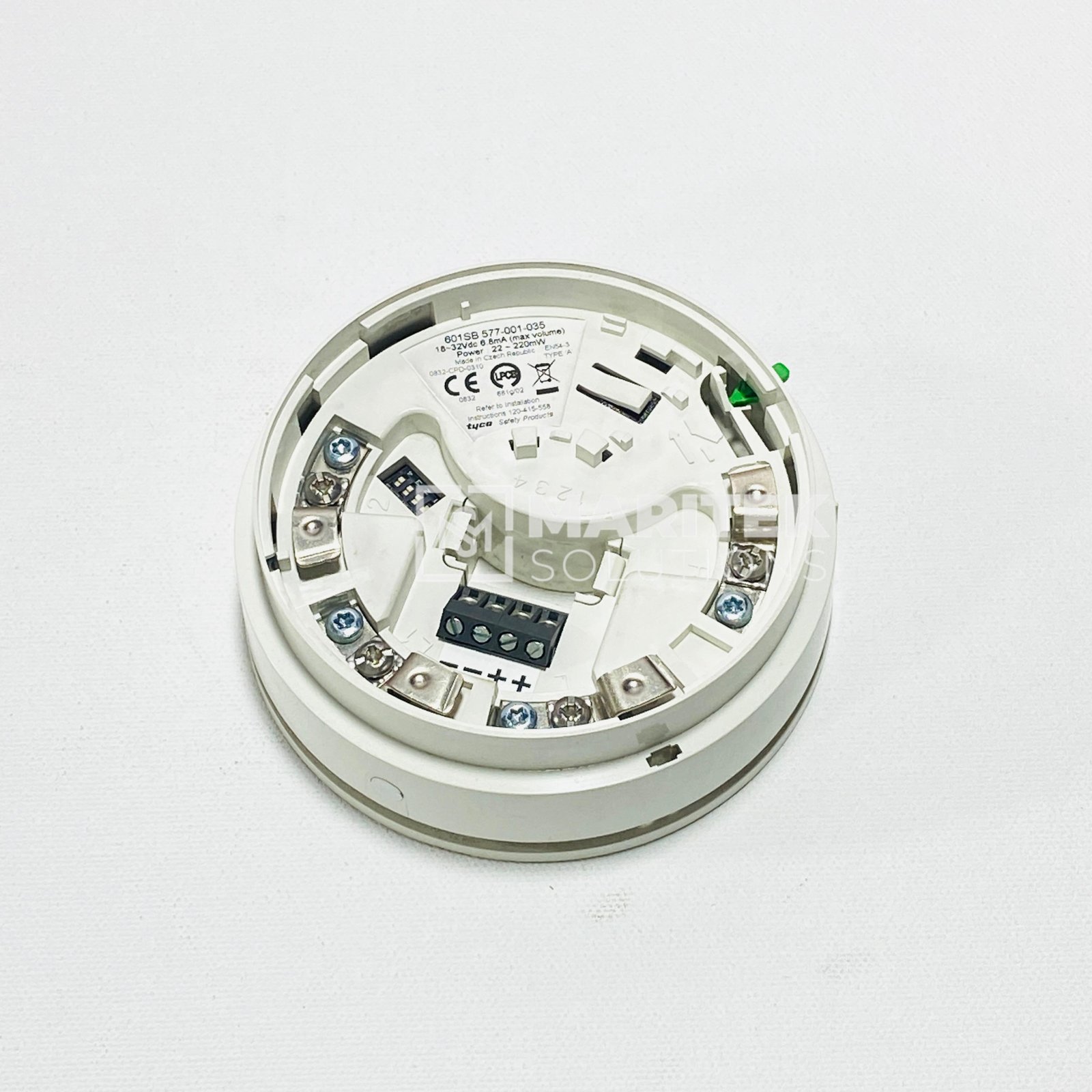 4. 601SB 577-001-035 (2) Tyco 601 SB Detector Base