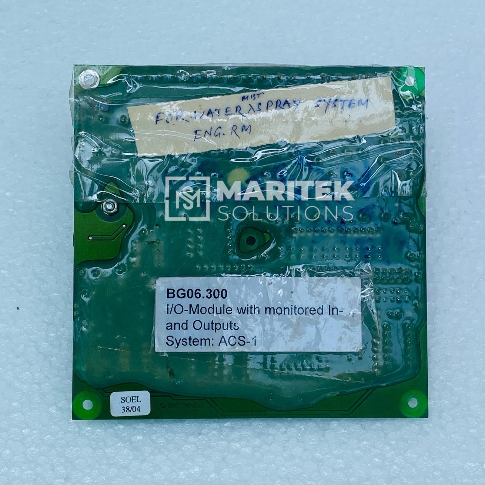 4. BG06.300 (3) Safetec BG06.300 I/O Module PCB