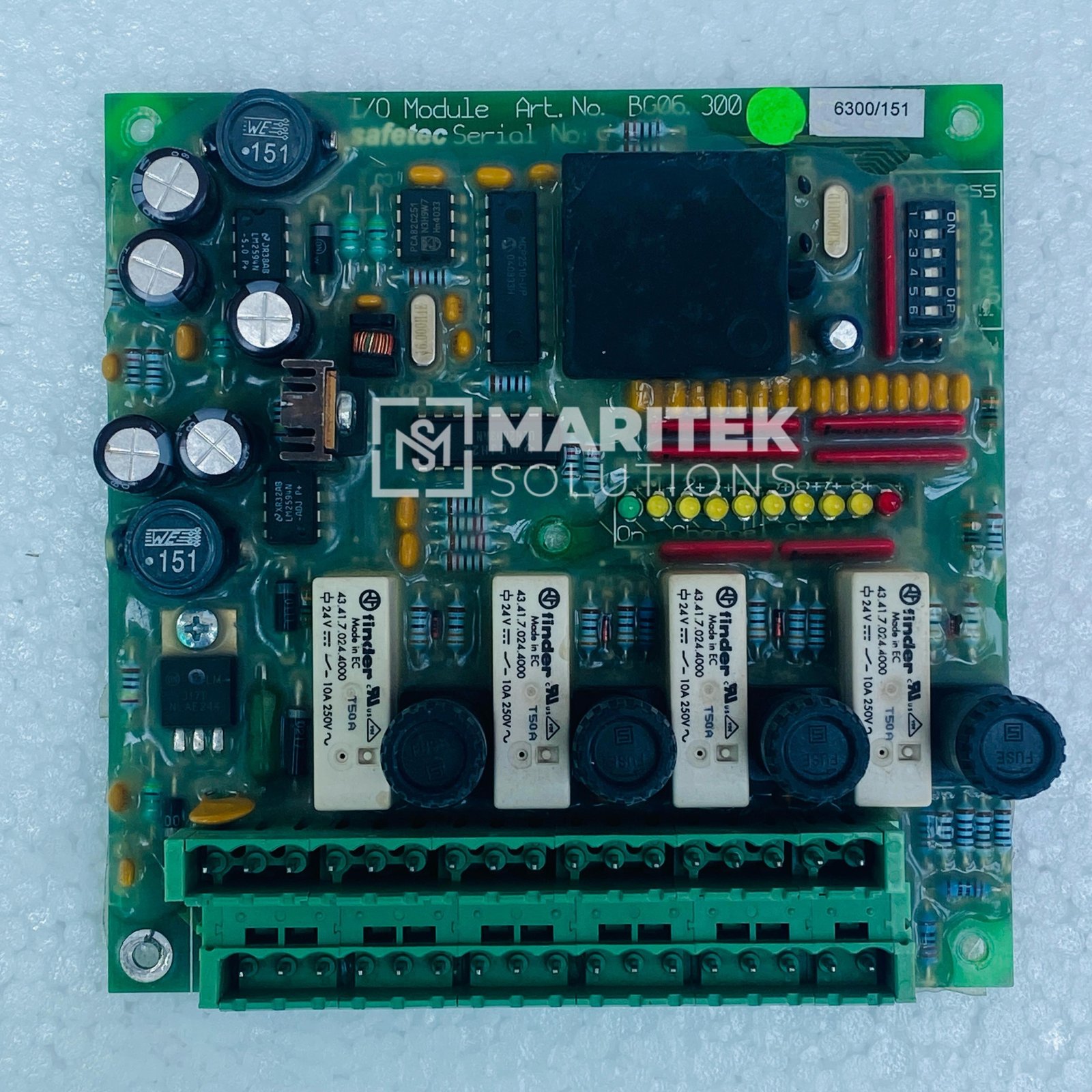 4. BG06.300 (5) Safetec BG06.300 I/O Module PCB