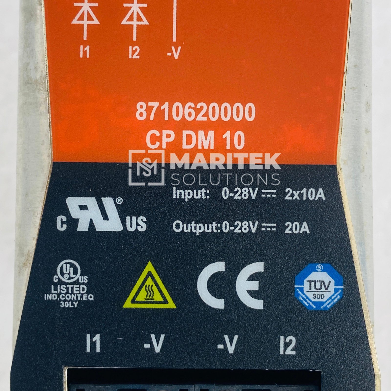 4. CP DM 10 (4) Weidmuller CP DM 10 8710620000 Redundancy Diode module