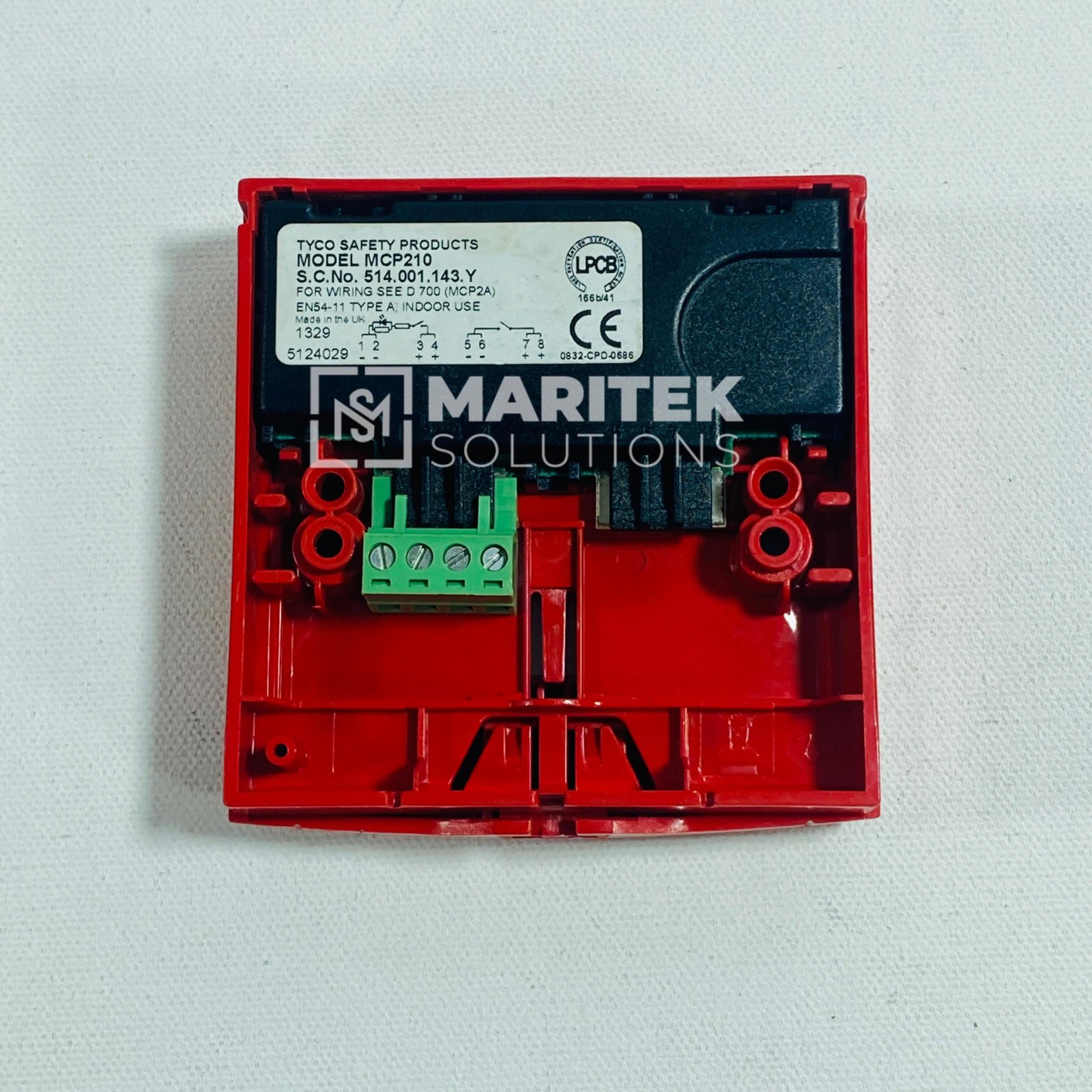 4. MCP210 (1) Tyco MCP210 Manual Call Point