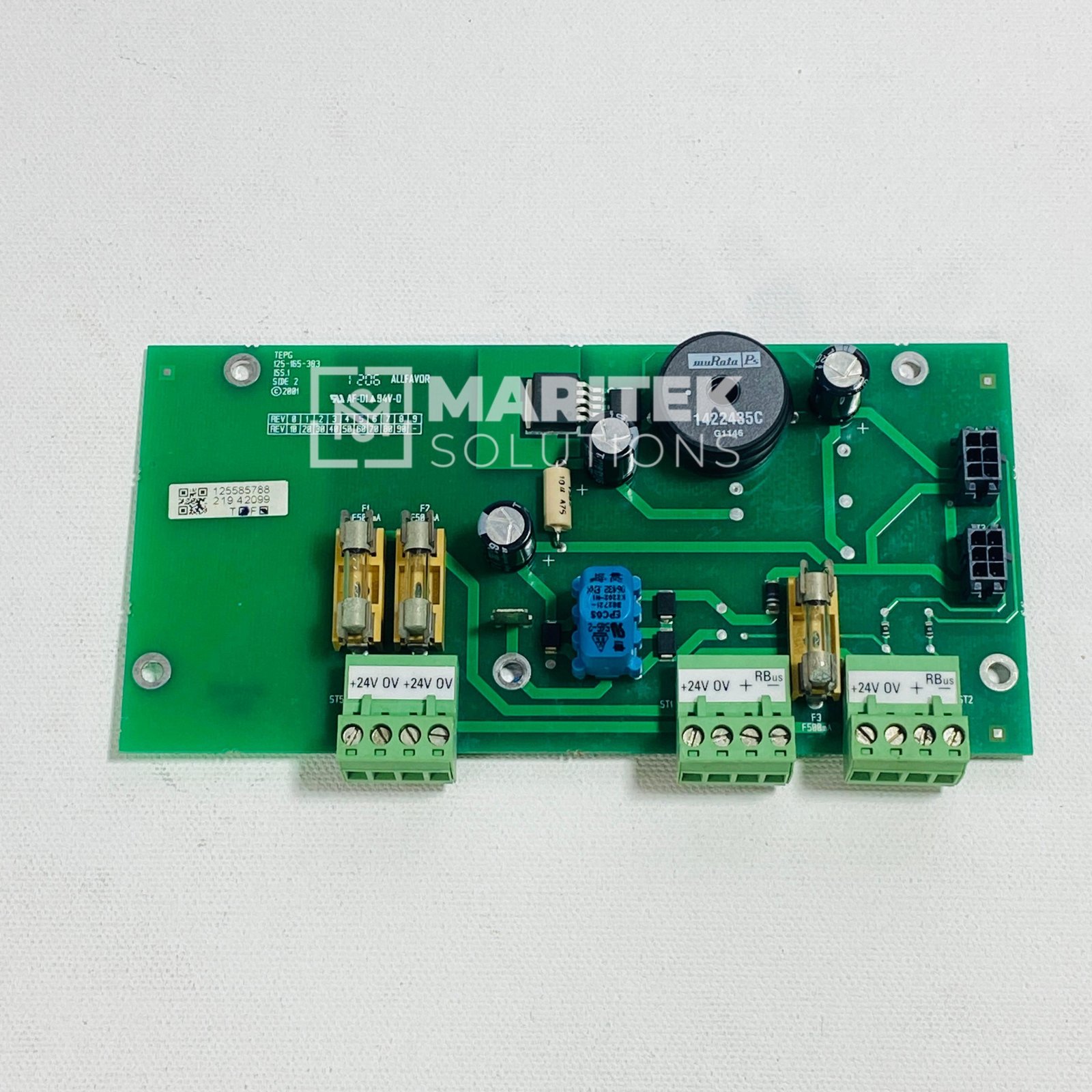 Tyco TEPG 125-165-383 ISS.1 PCB CARD