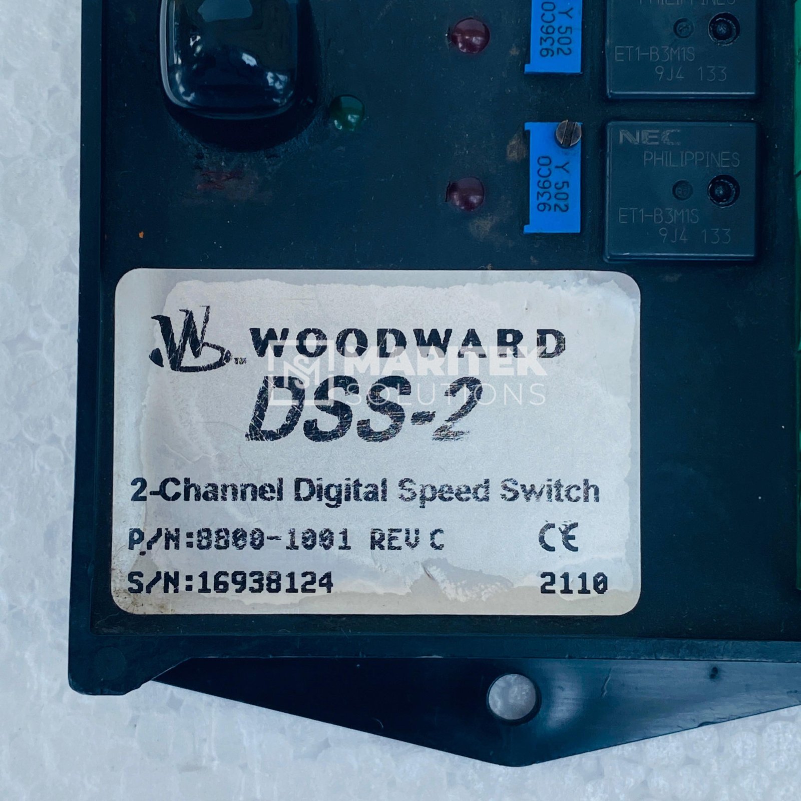 Woodward DSS-2 2-Channel Digital Speed Switch