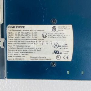 PULS YRM2.DIODE Dual Redundancy Module with Input Monitor