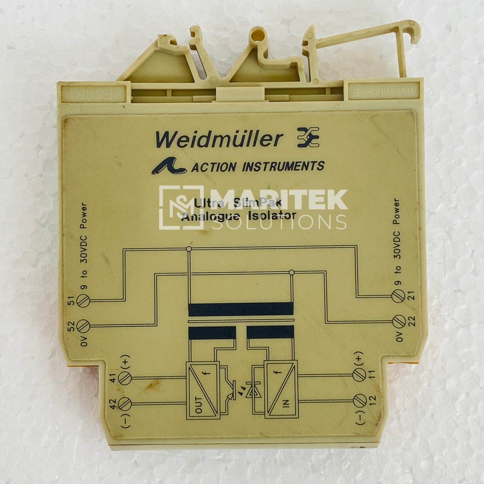 6. 832765 (1) Weidmuller 832765 Ultra SlimPak Analogue Isolator