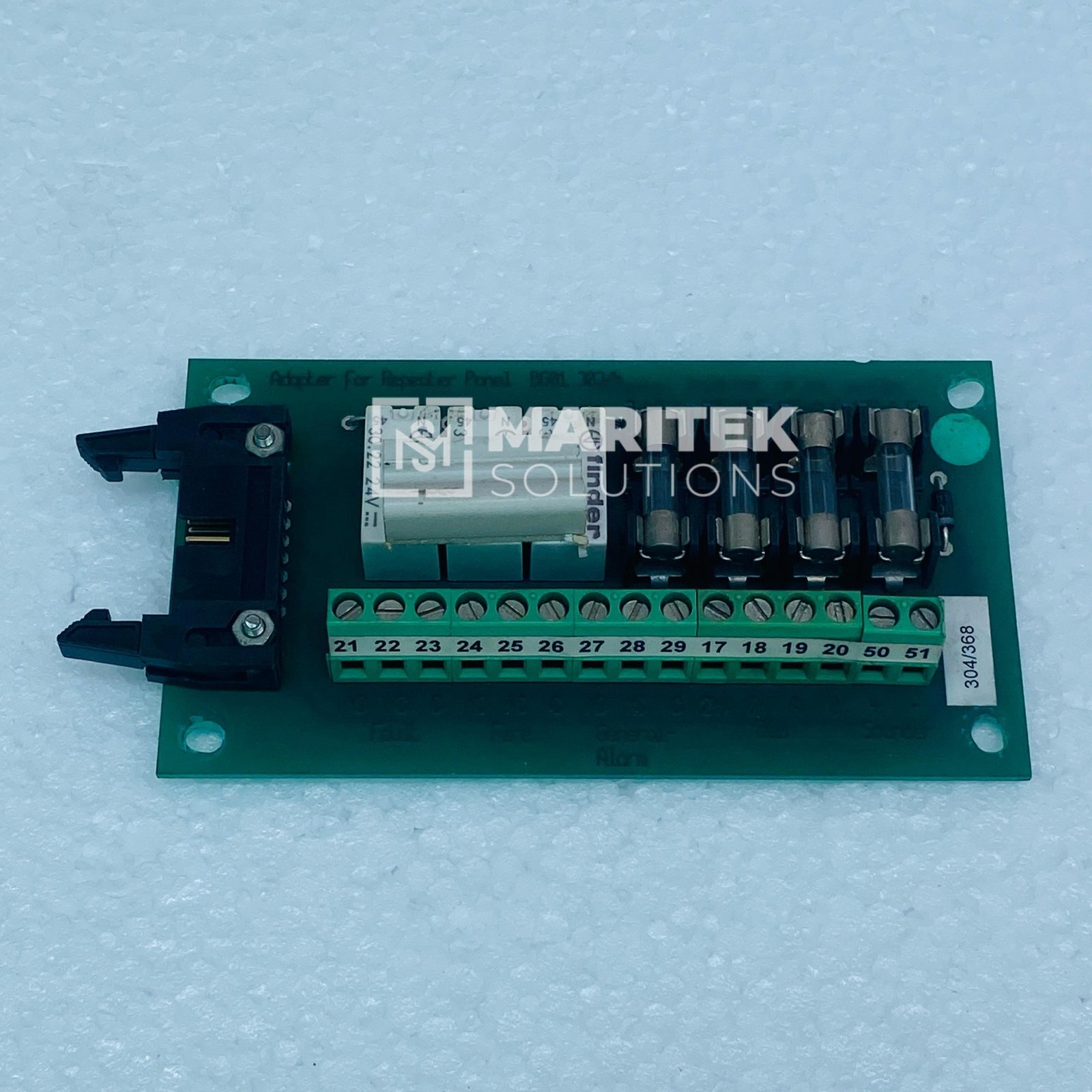 6. BG01.303-4 (3) Safetec BG01.303/4 Adapter for Repeater Panel