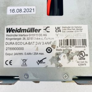 Weidmuller 2789900000 DURA ECO LA-BAT 24V 3.4AH Battery module