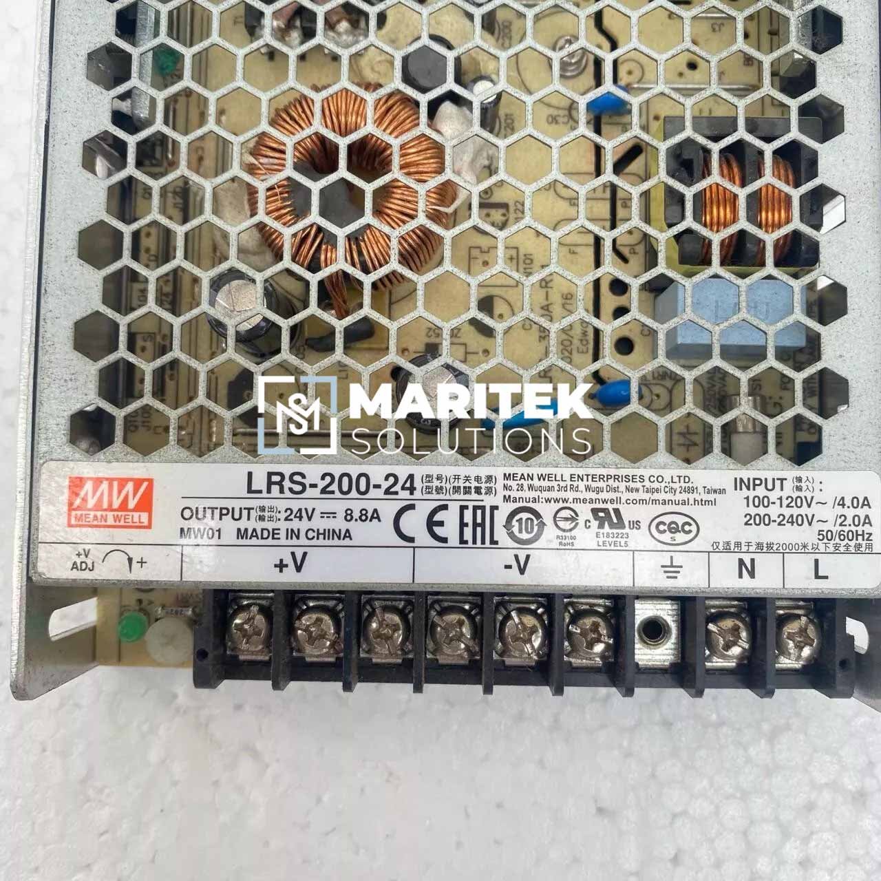 6. LRS-200-24 (1) copy Mean Well LRS-200-24 200W switching power supply