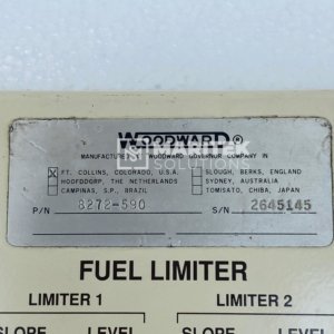 Woodward 8272-590 Fuel Limiter