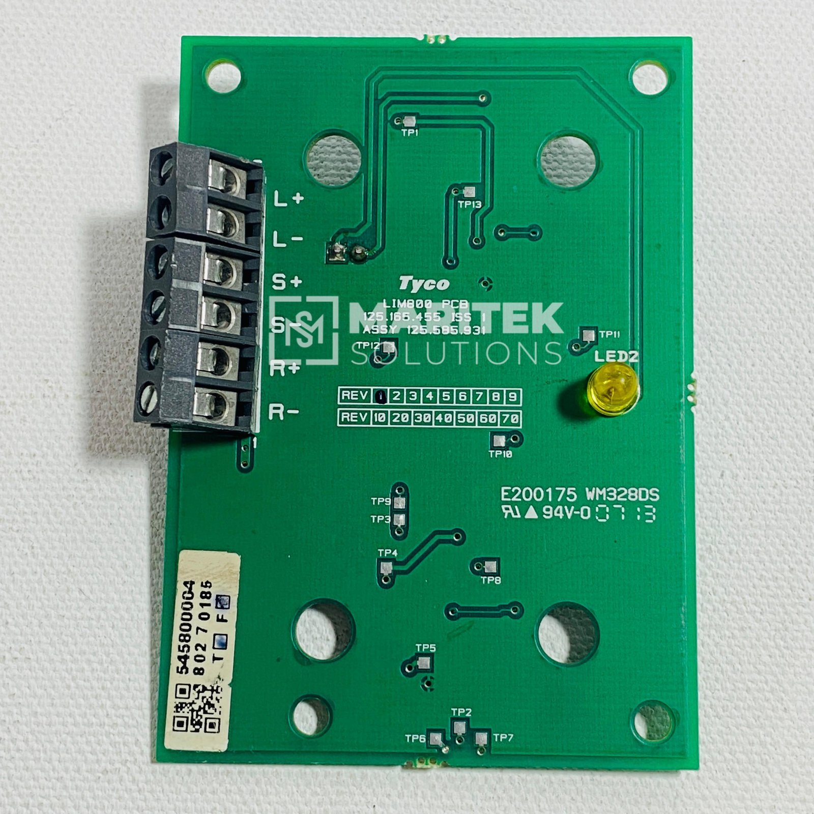 7. LIM800 (4) Tyco LIM 800 Line Isolator Module