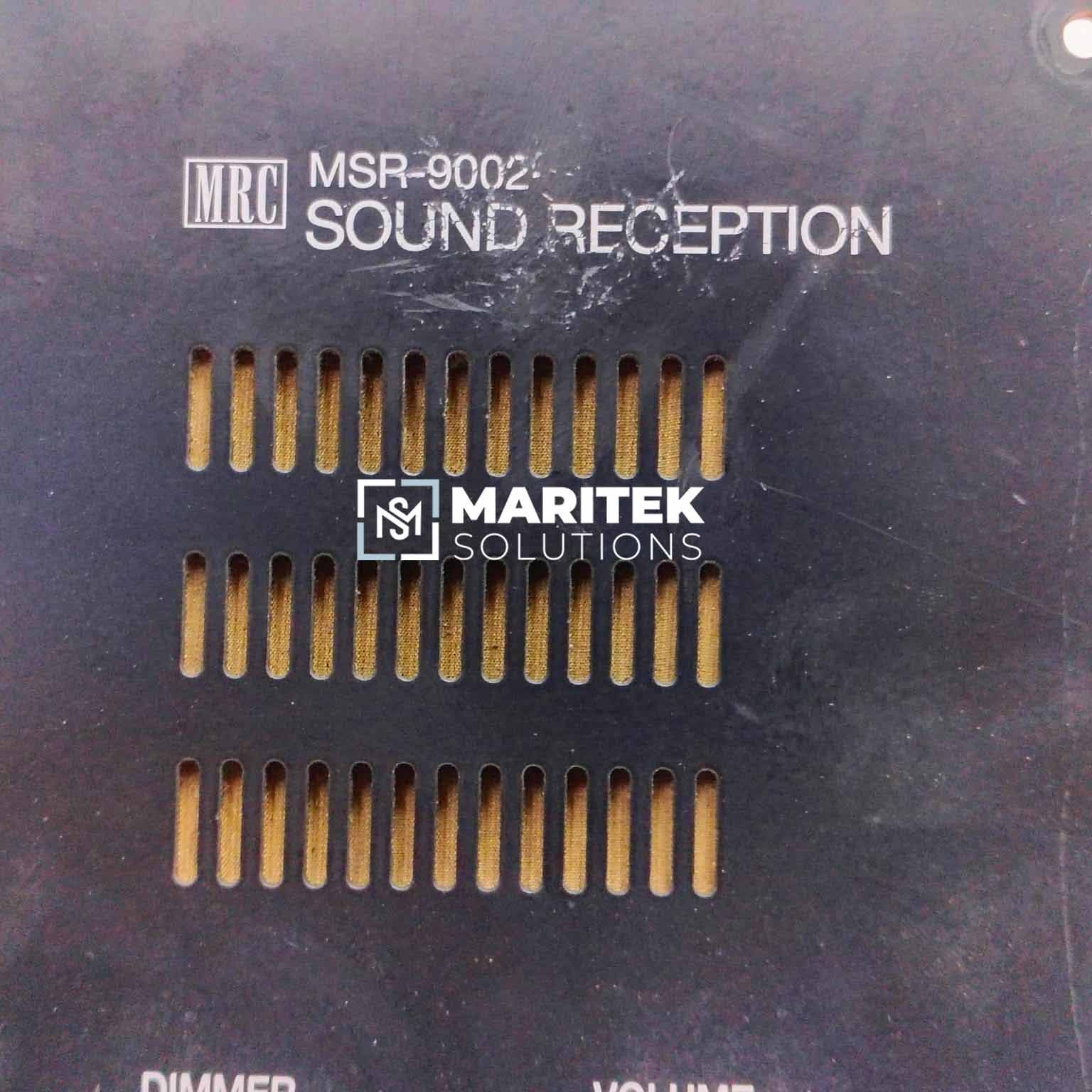 7. MSR-9002 (6) copy MRC MSR-9002 Sound Reception Unit